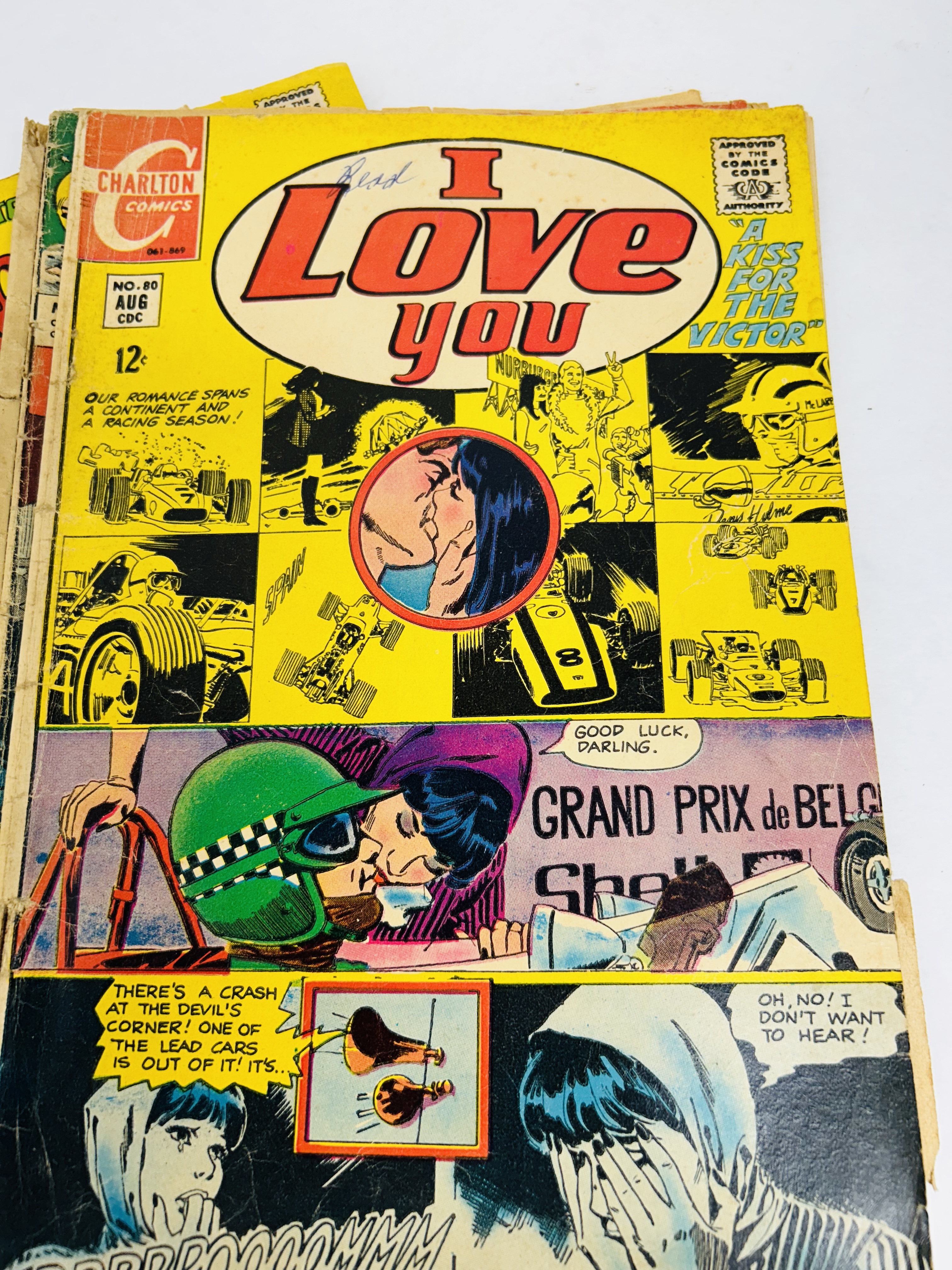 VARIOUS PUBLISHERS ROMANCE COMICS 1960S-1970S