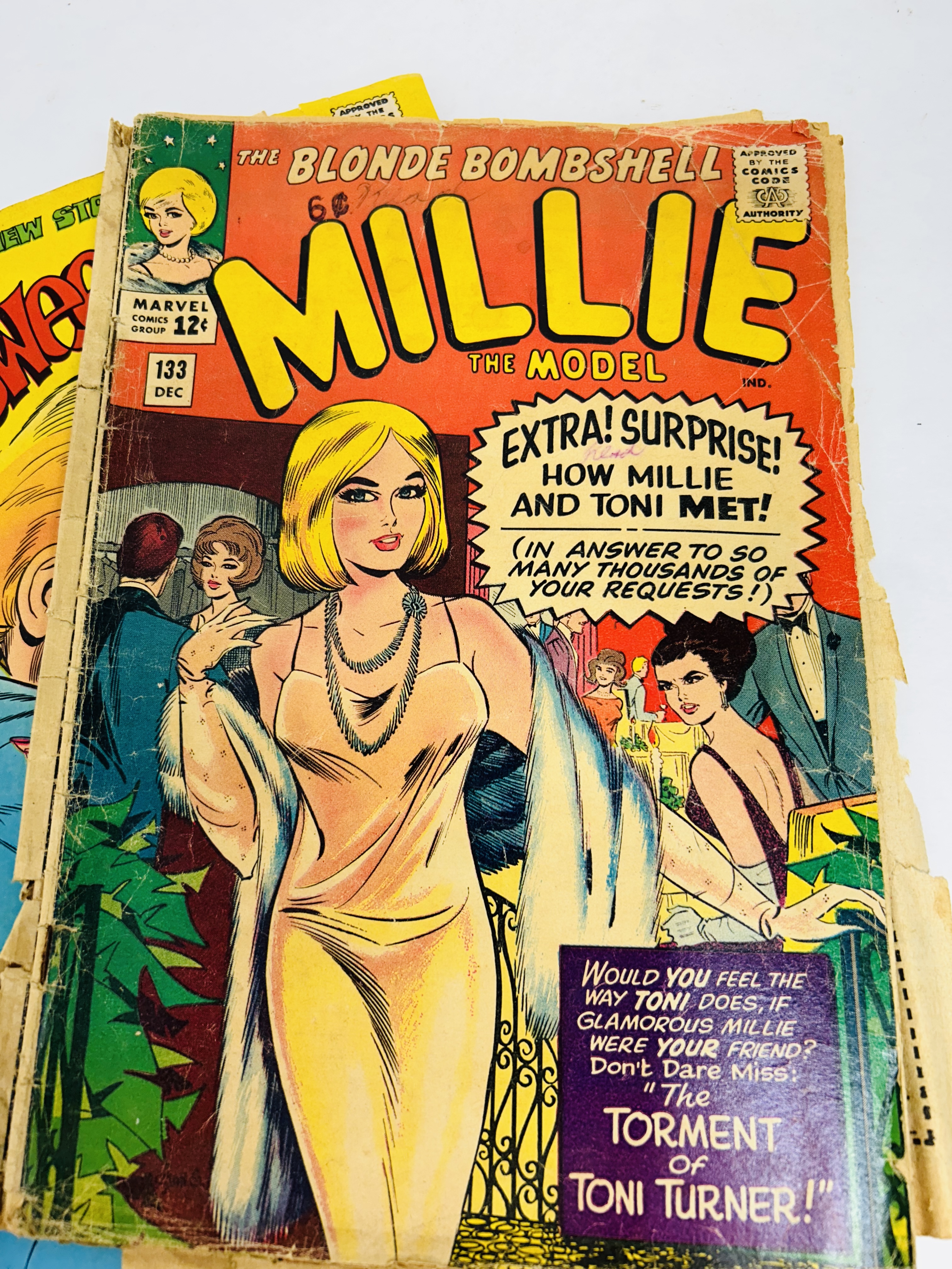VARIOUS PUBLISHERS ROMANCE COMICS 1960S-1970S