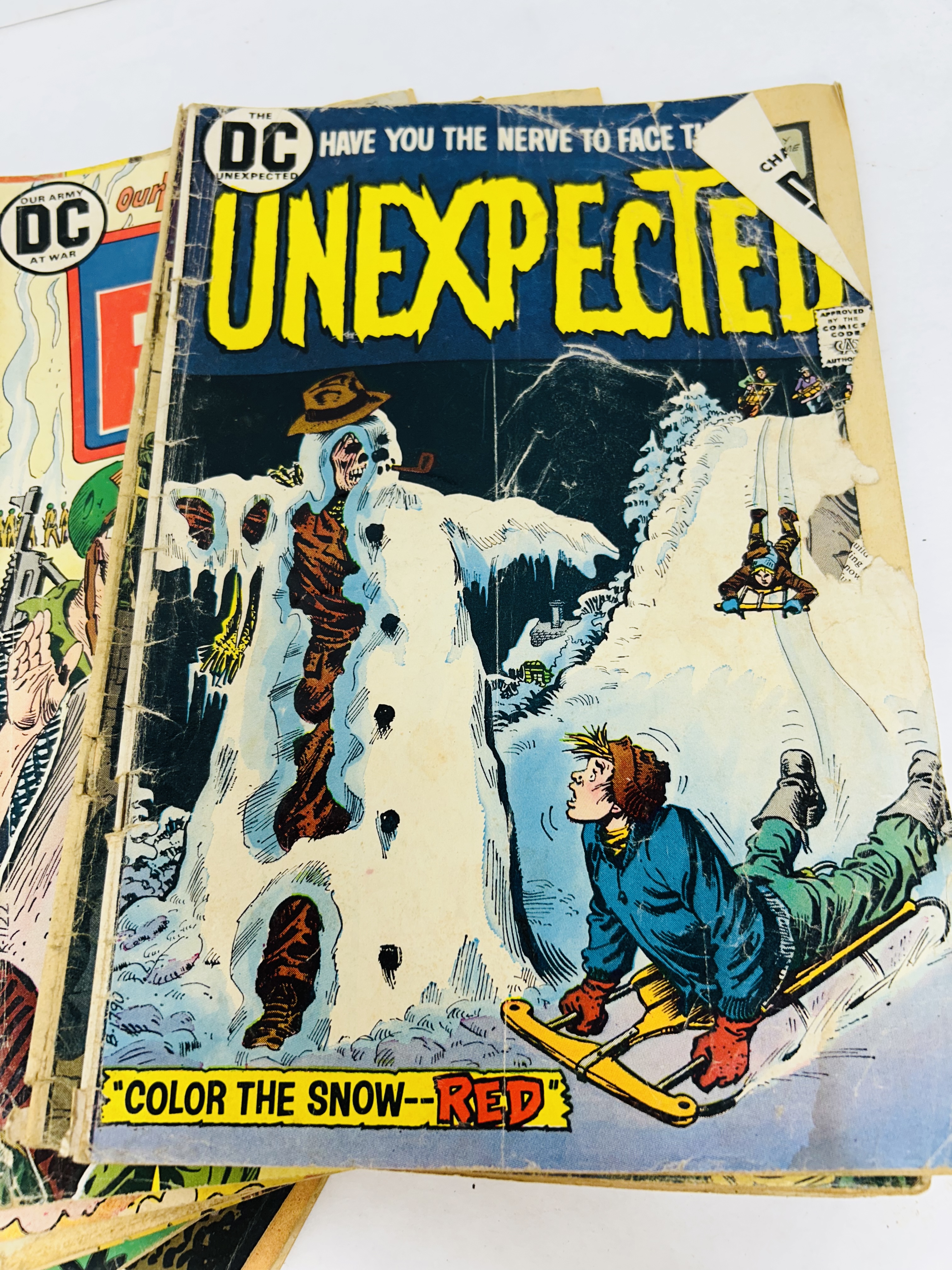 VARIOUS PUBLISHERS VINTAGE PAPER COMICS 1970