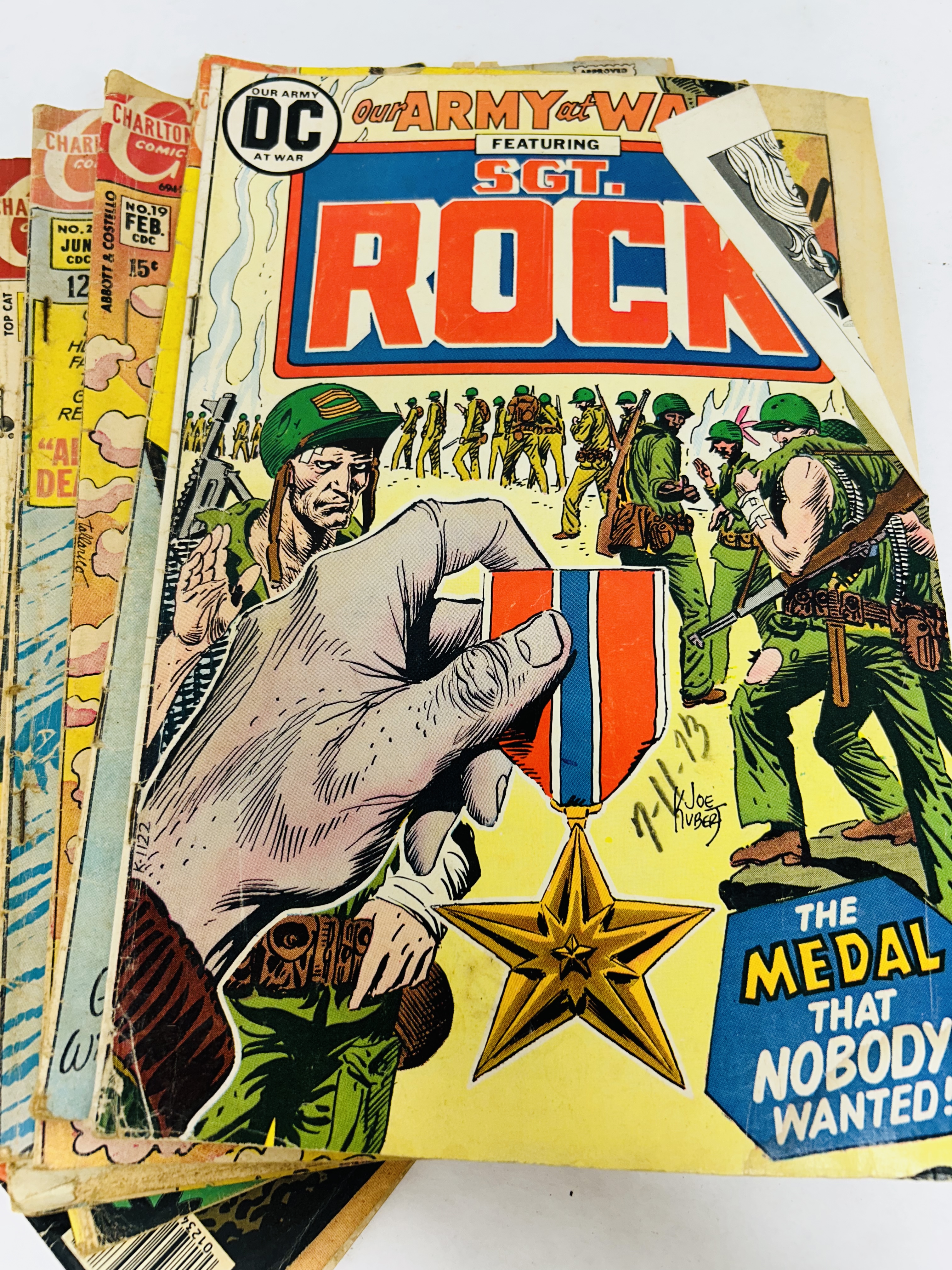 VARIOUS PUBLISHERS VINTAGE PAPER COMICS 1970