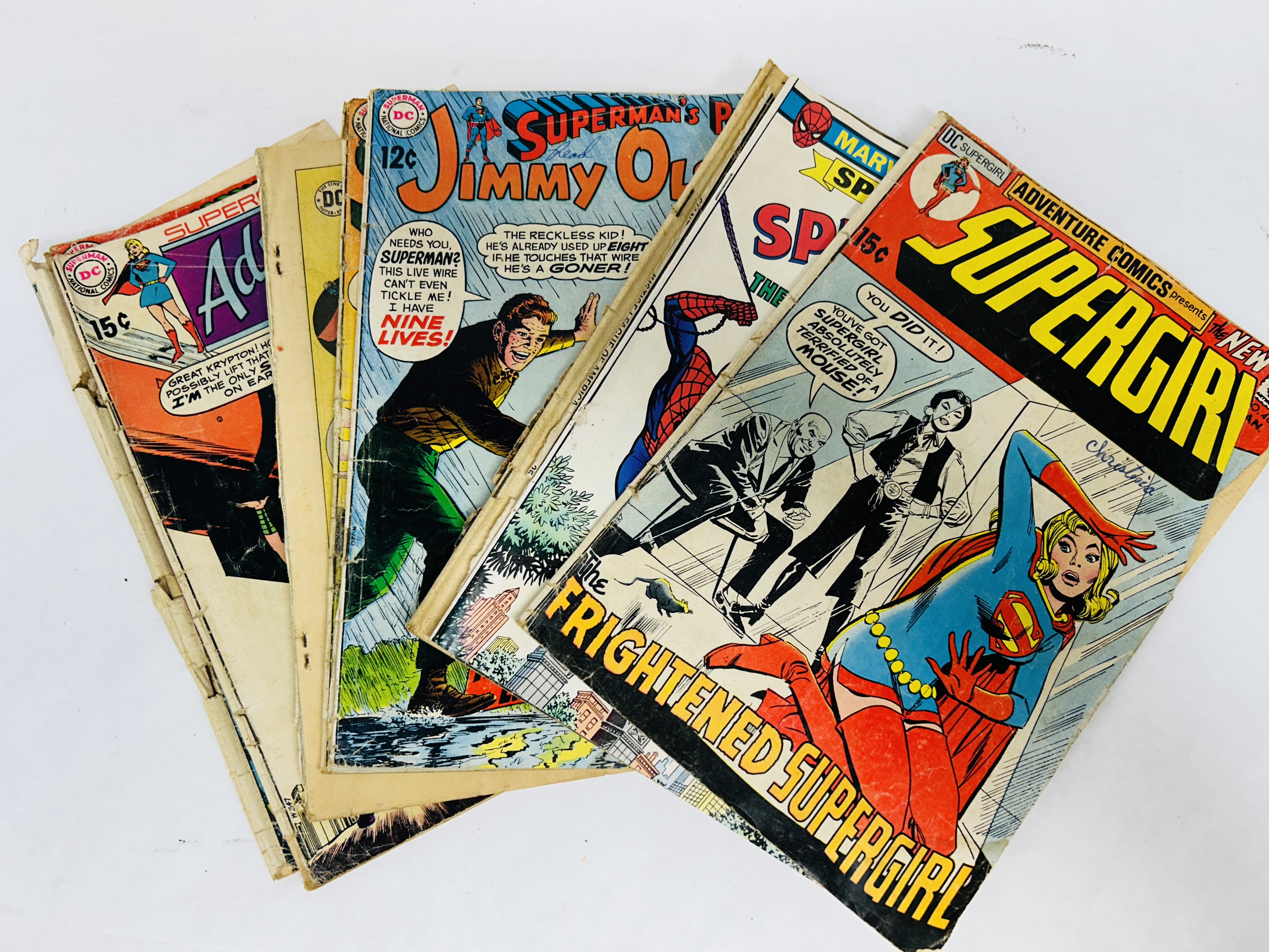 DC AND MARVEL COMIC BOOKS, 1970