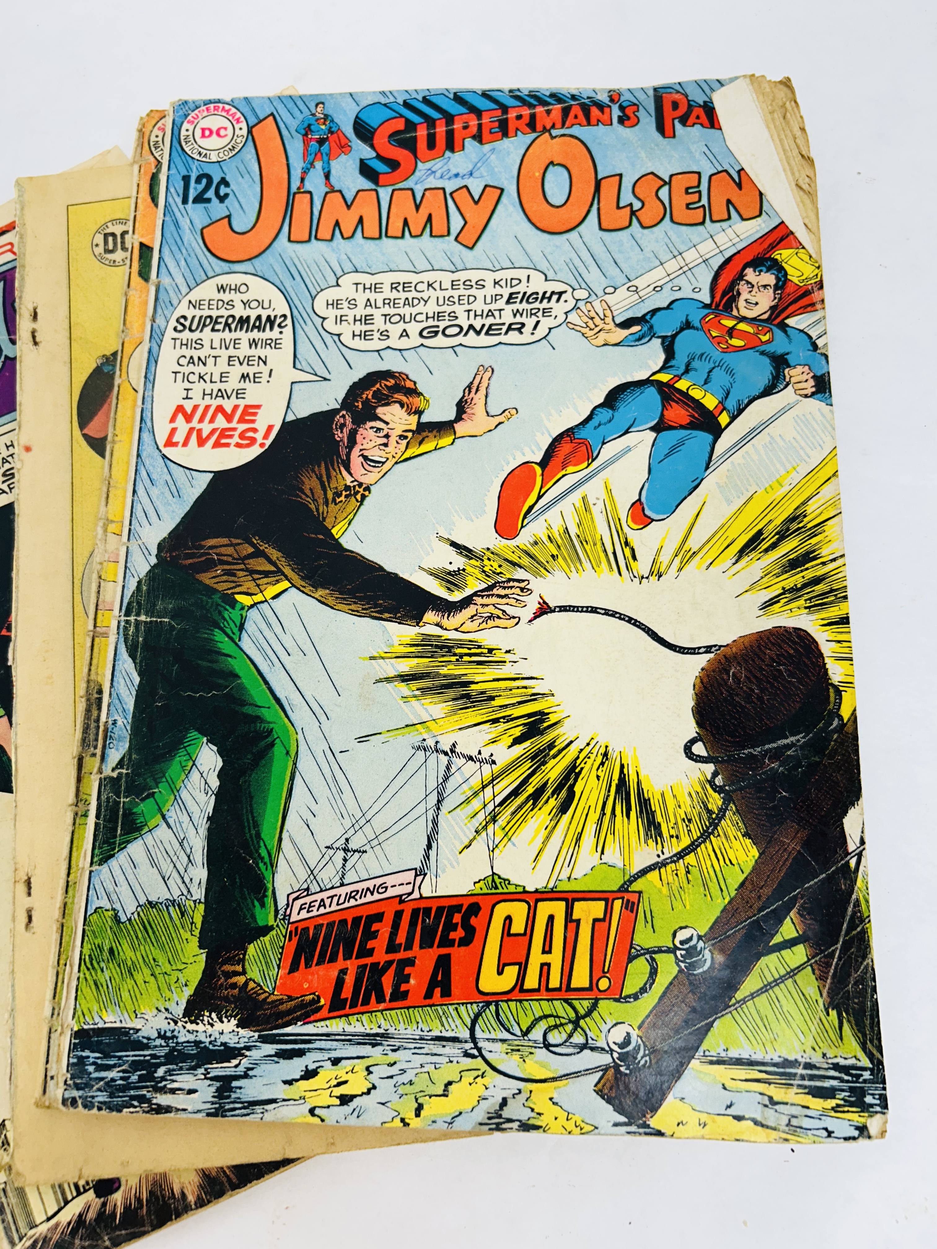 DC AND MARVEL COMIC BOOKS, 1970