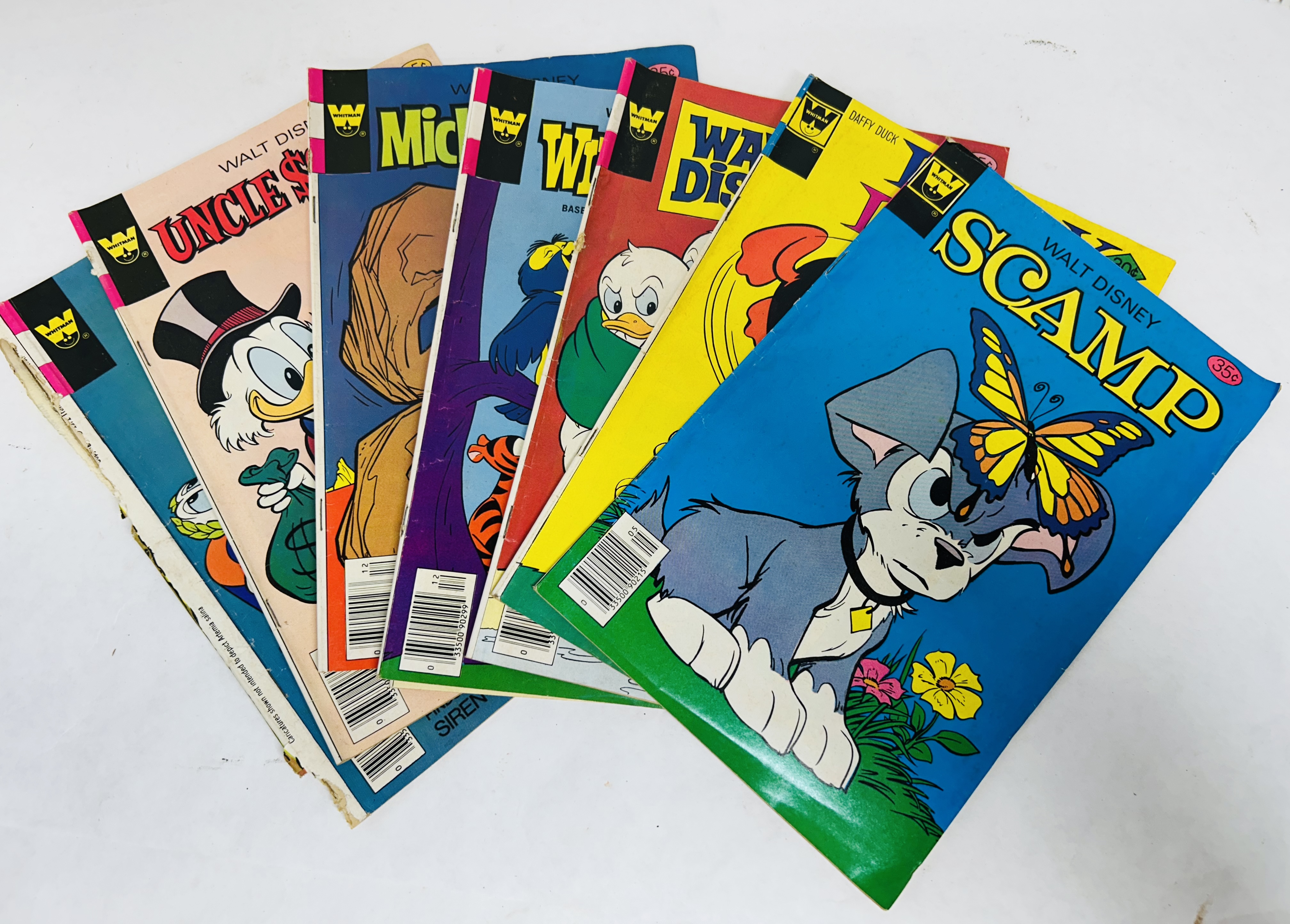 WHITMAN DISNEY COMIC BOOKS CIRCA 1978