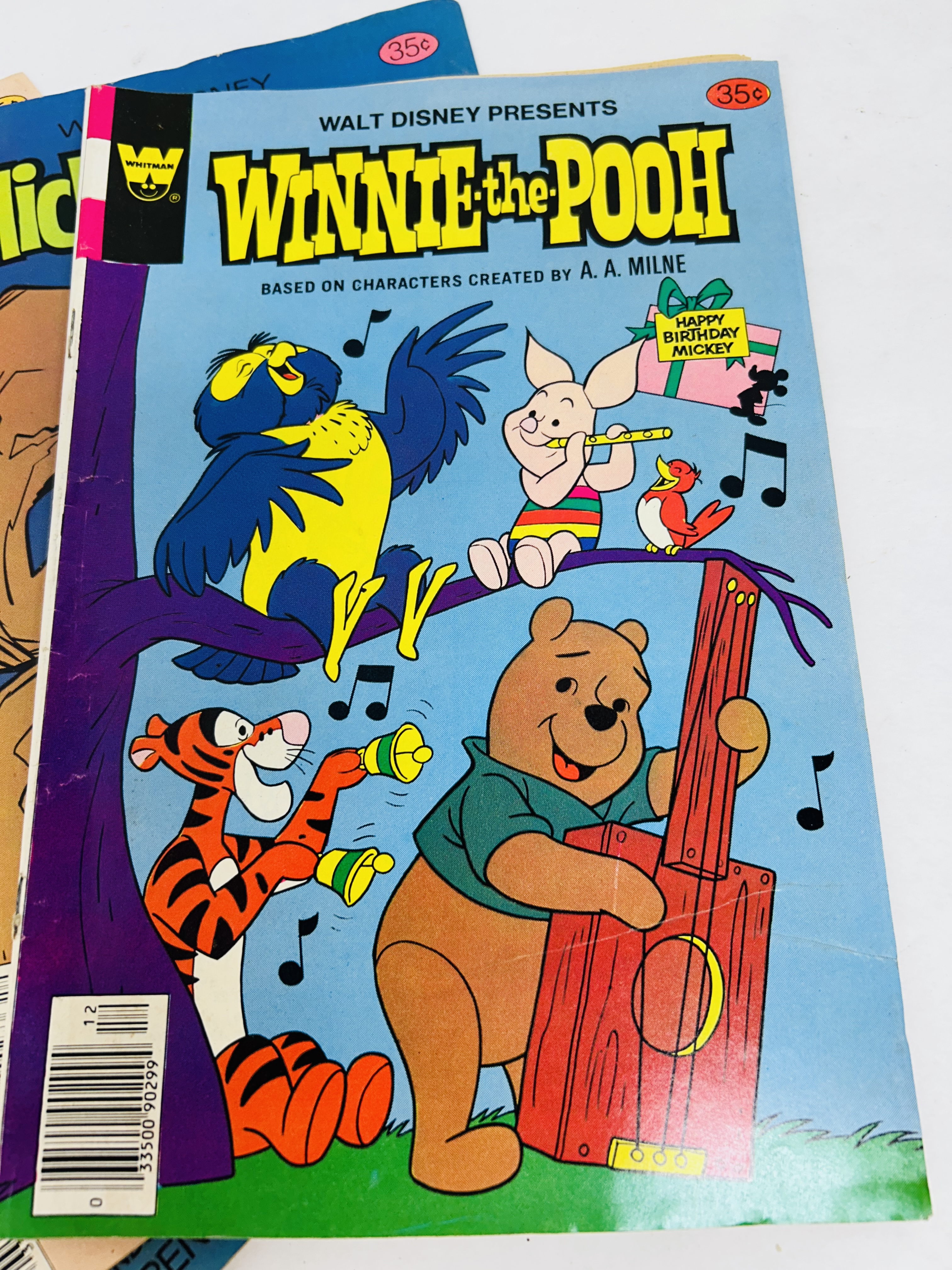 WHITMAN DISNEY COMIC BOOKS CIRCA 1978