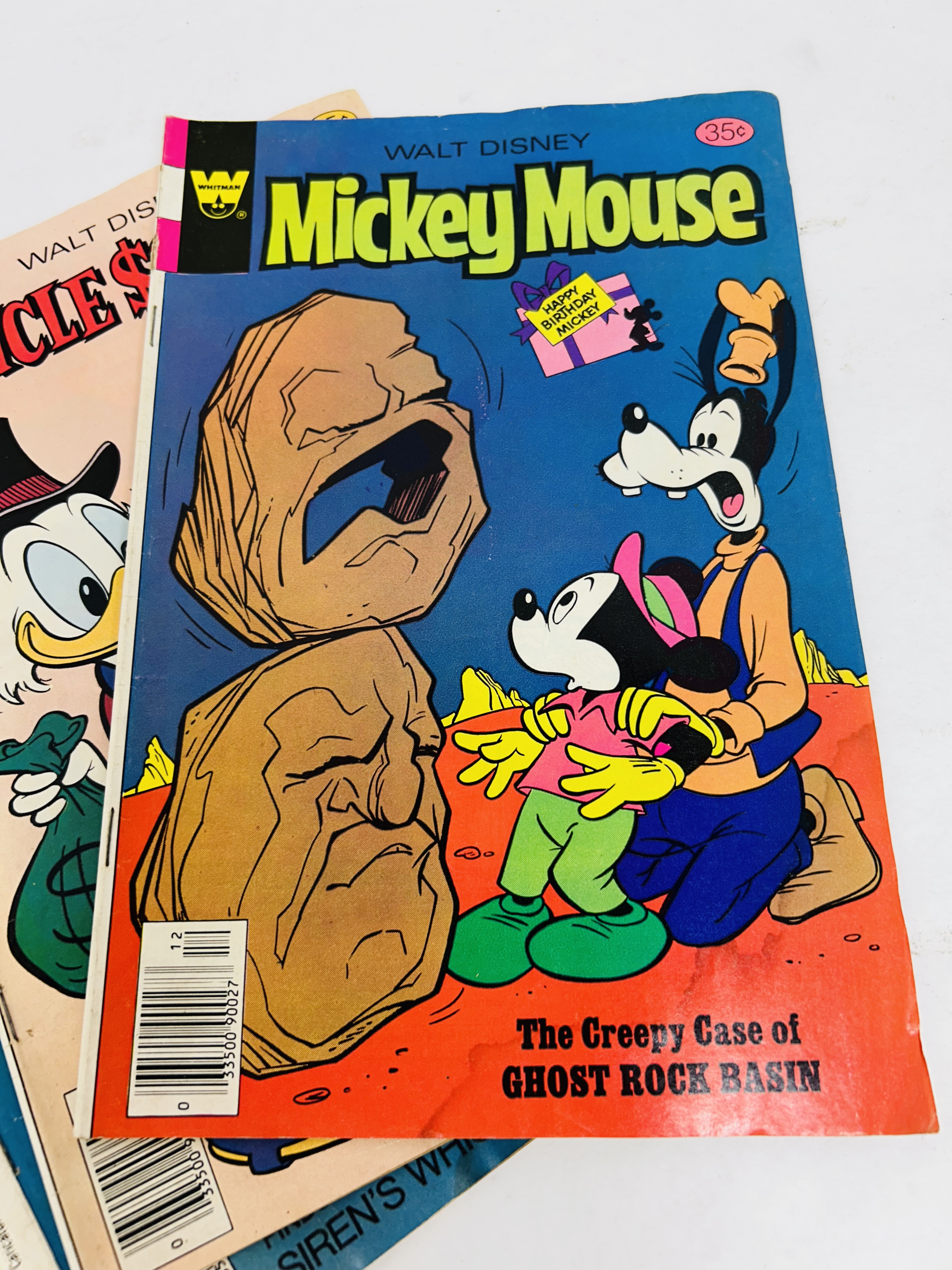 WHITMAN DISNEY COMIC BOOKS CIRCA 1978