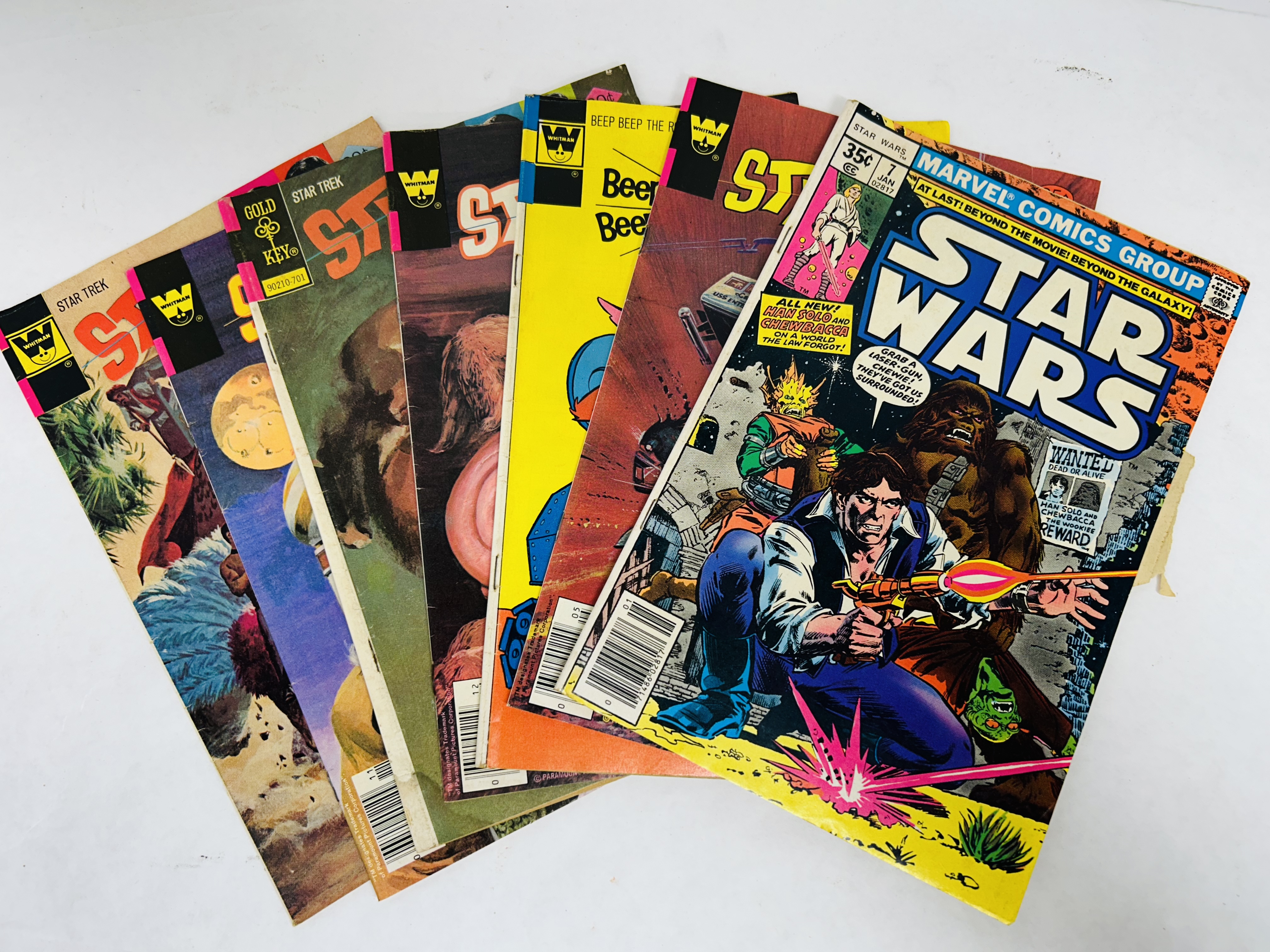 MARVEL AND WHITMAN PAPER COMICS, 1978