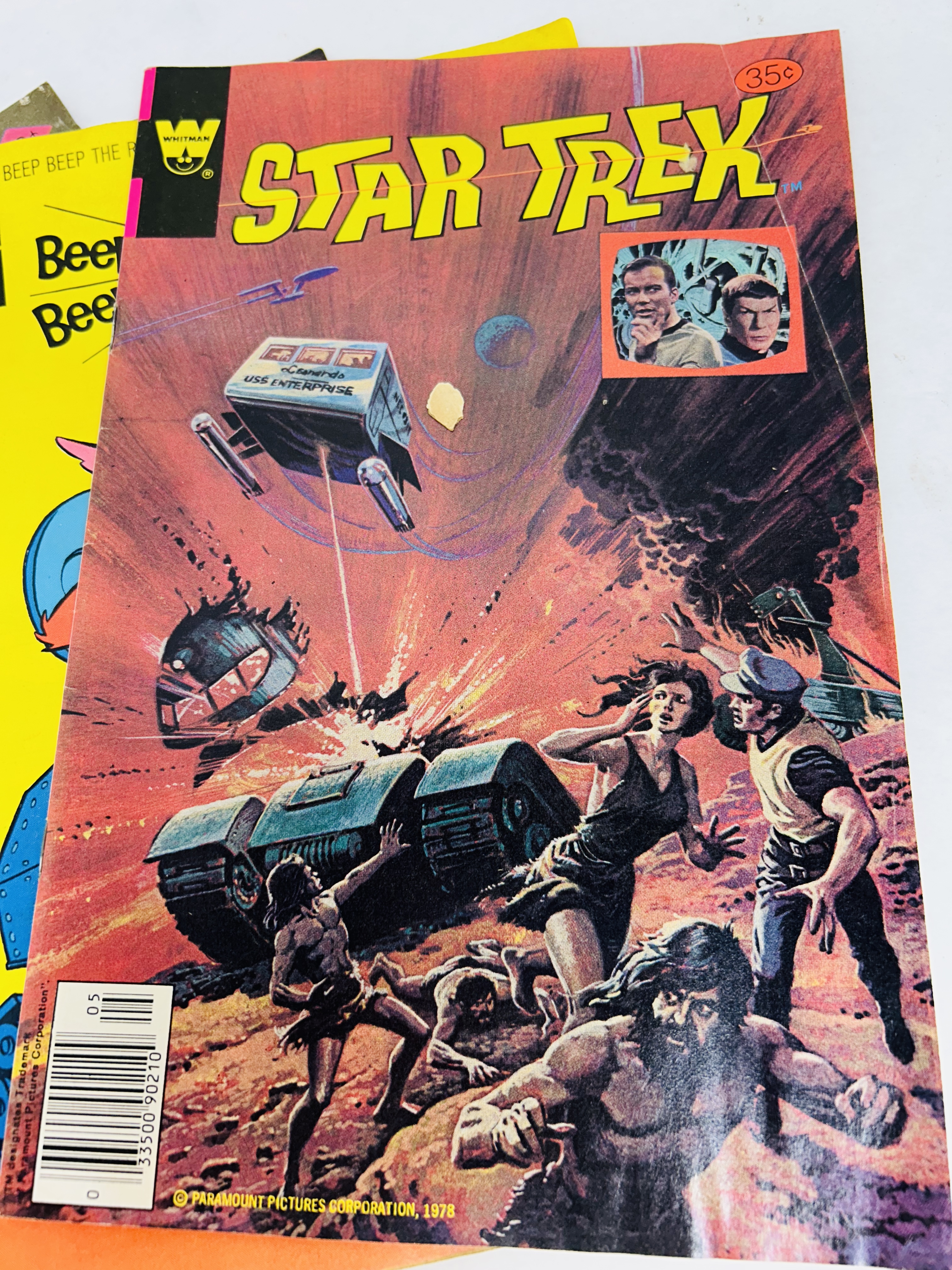MARVEL AND WHITMAN PAPER COMICS, 1978