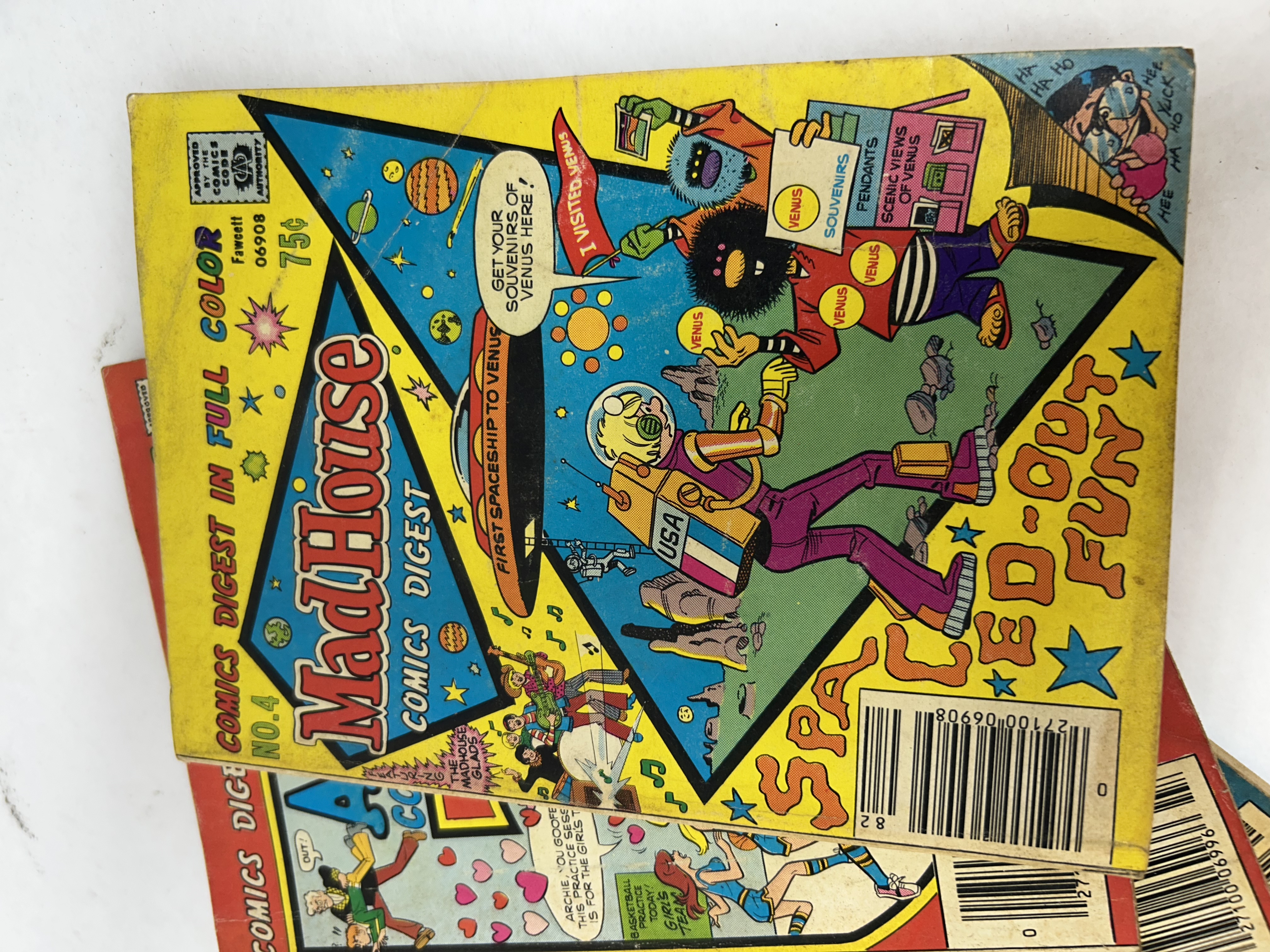 ARCHIE PUBLICATIONS, SIX VINTAGE DIGESTS, 1970S