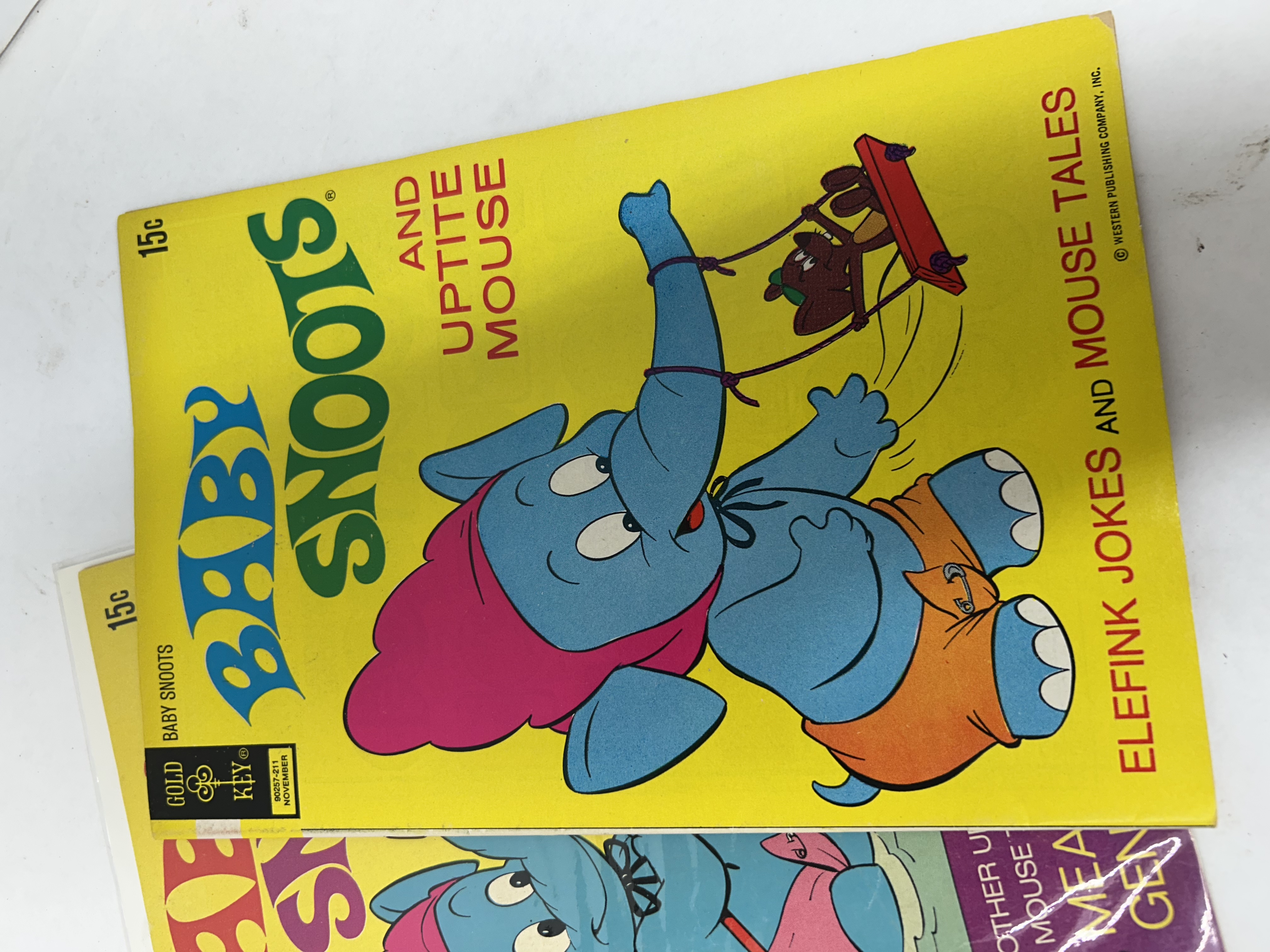 GOLD KEY WHITMAN BABY SNOOTS COMICS, 1970s