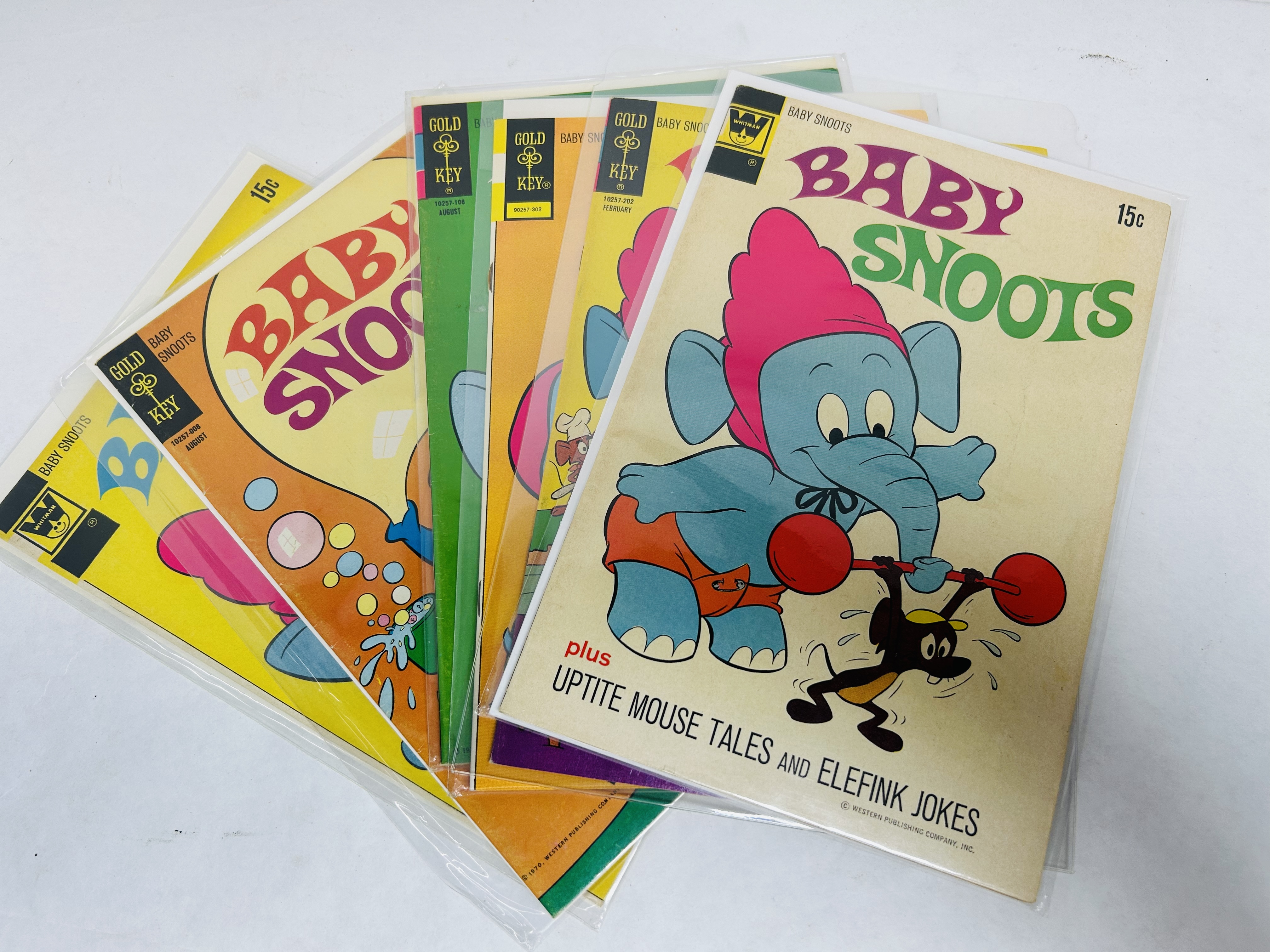WESTERN PUBLISHING BABY SNOOTS COMICS, 1970S