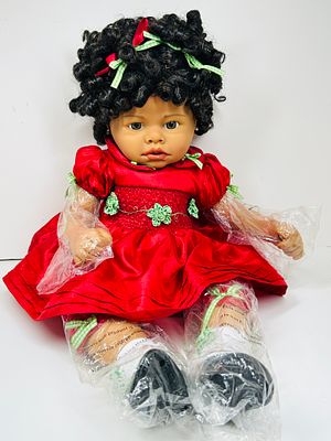 ASHTON-DRAKE PARKINS VINYL BABY DOLL. Ashton-Drake Galleries baby doll designed by Phyllis W. 