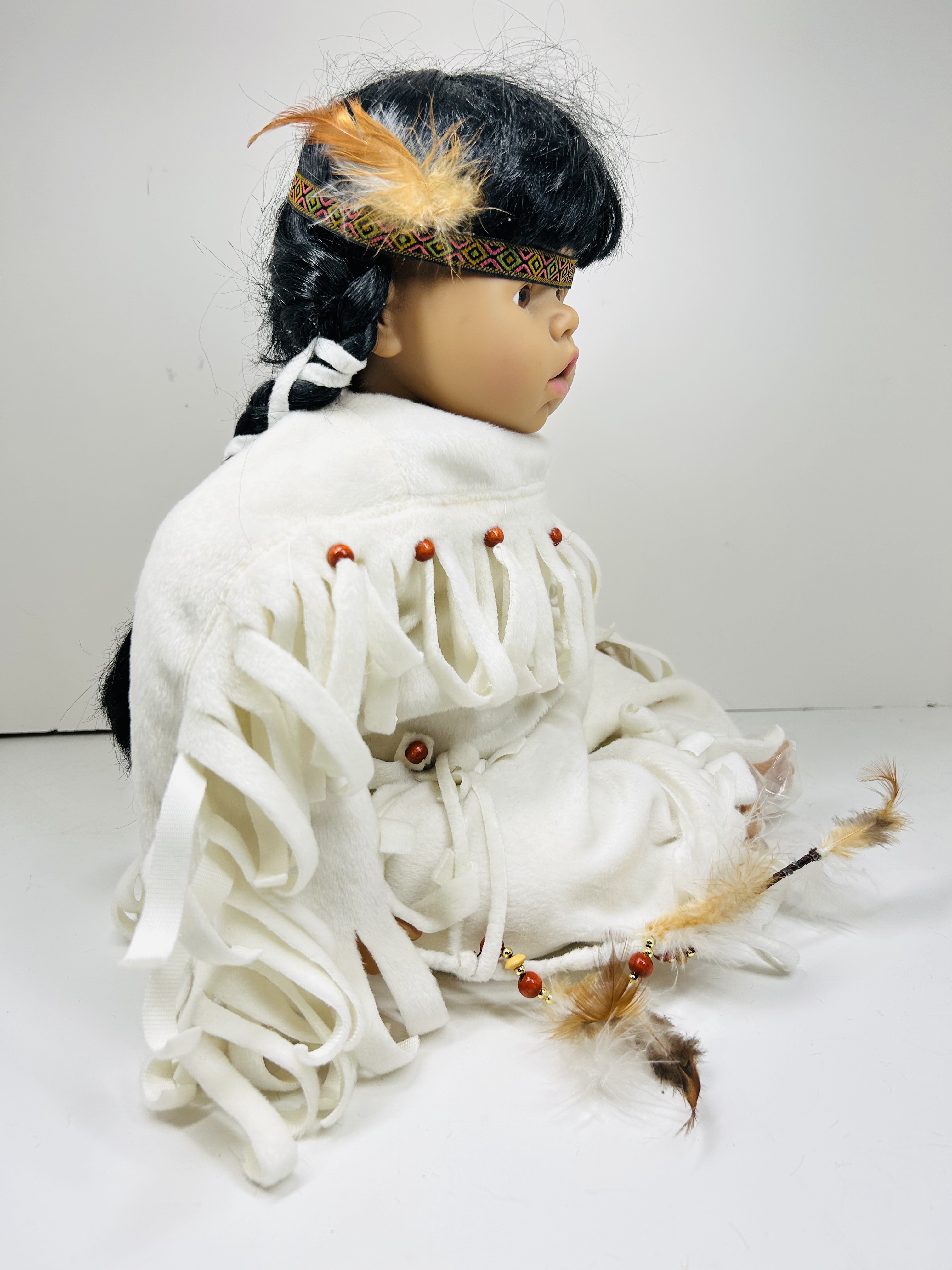 KELDEN SCHUEMY NATIVE AMERICAN DOLL, 1990s