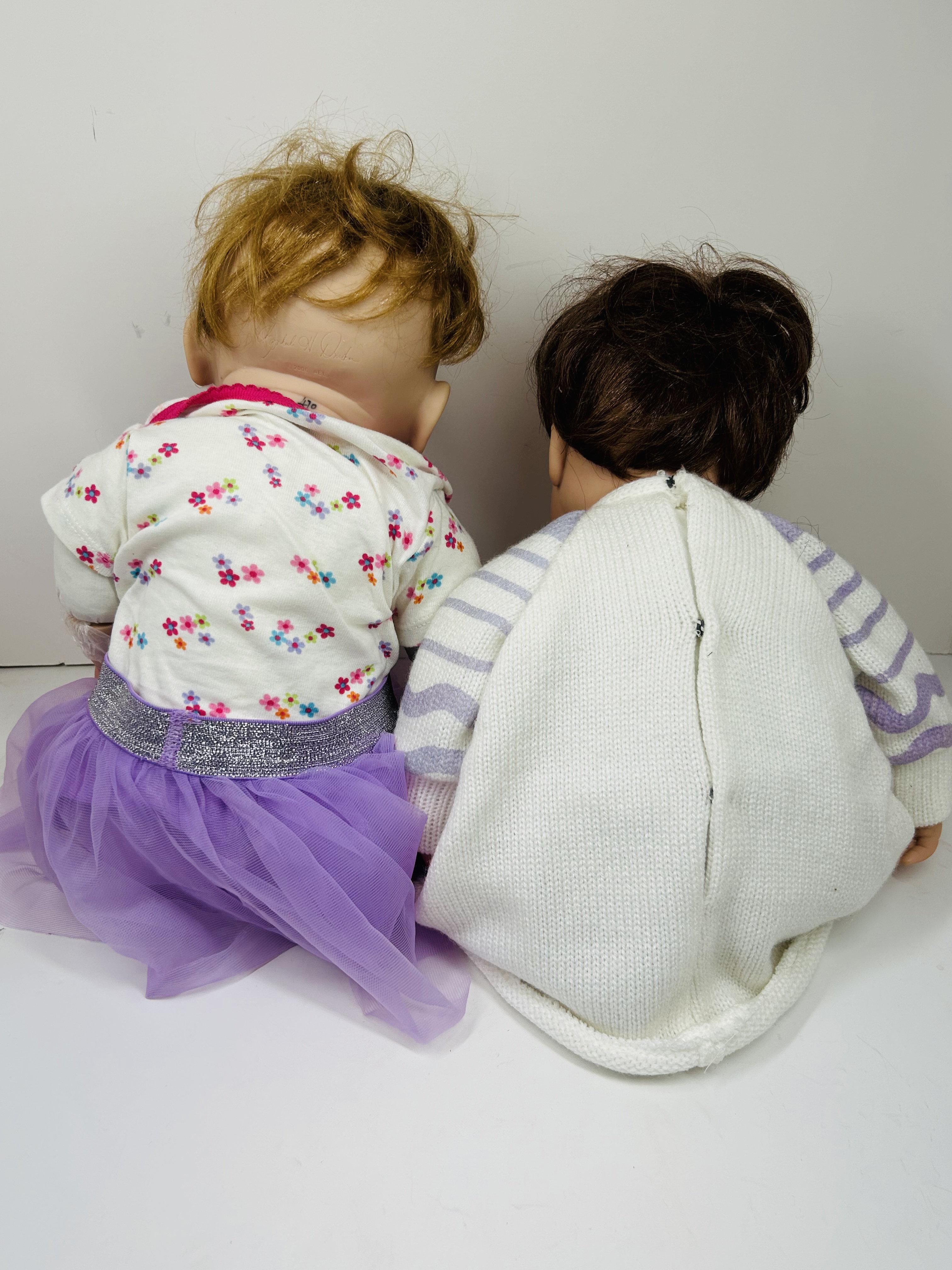 LINDA WEBB AND BERENGUER VINYL DOLLS