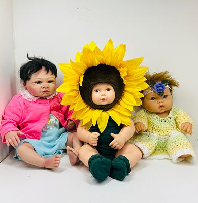 ANNE GEDDES AND BERENGUER COLLECTION, 1997-2016. A collection of baby dolls by Unimax, Berenguer 