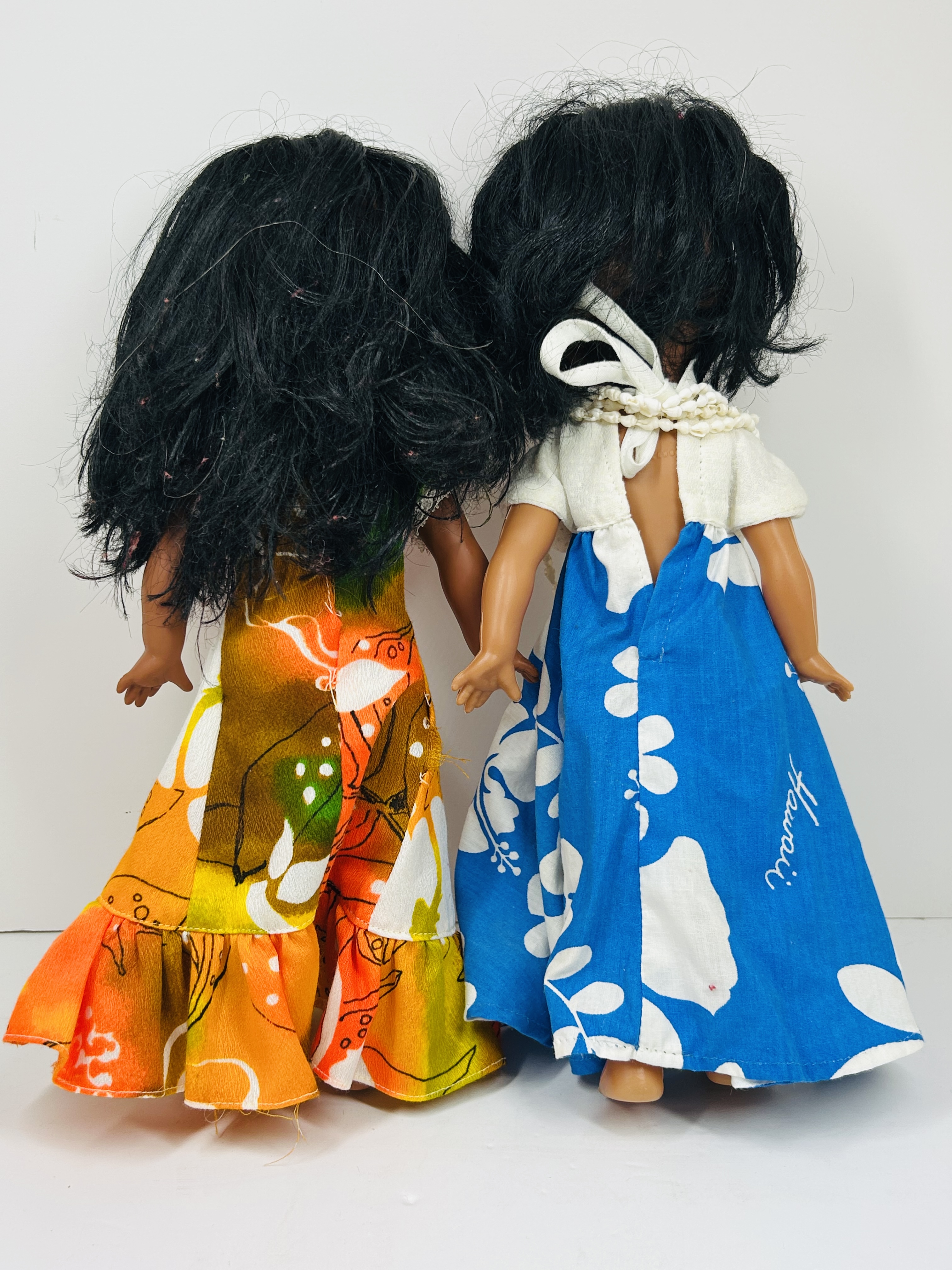 LANAKILA AND HONG KONG VINYL HAWAIIAN DOLLS, 1970S