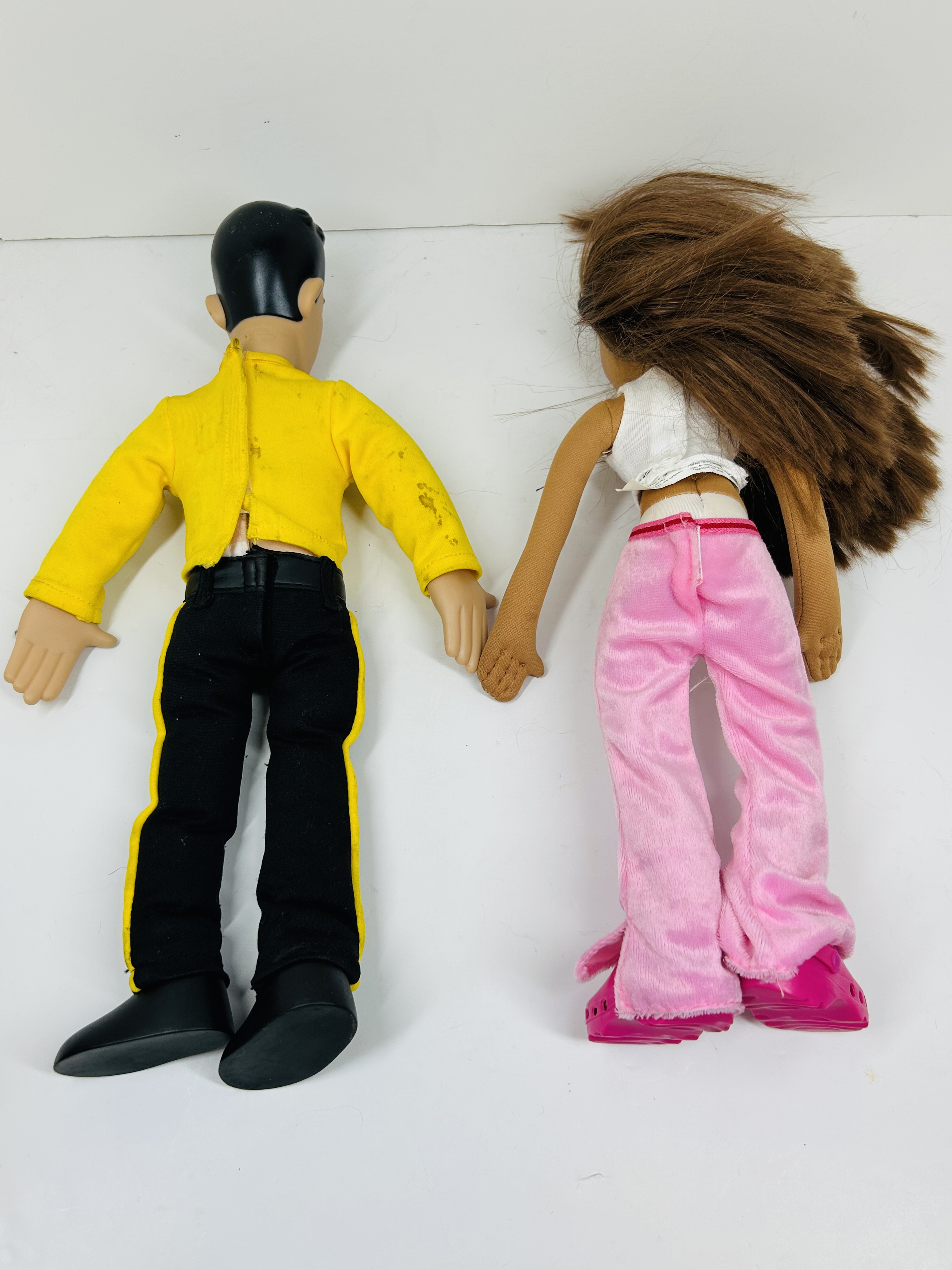 SPIN MASTER AND MATTEL PLASTIC DOLLS, CIRCA 2000