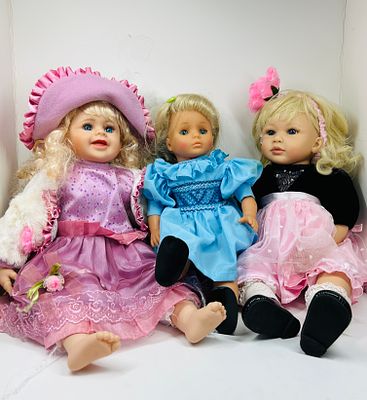 KINNEX AND ASSORTED DOLLS MODERN. Kinnex and assorted manufacturers of modern collectible dolls 