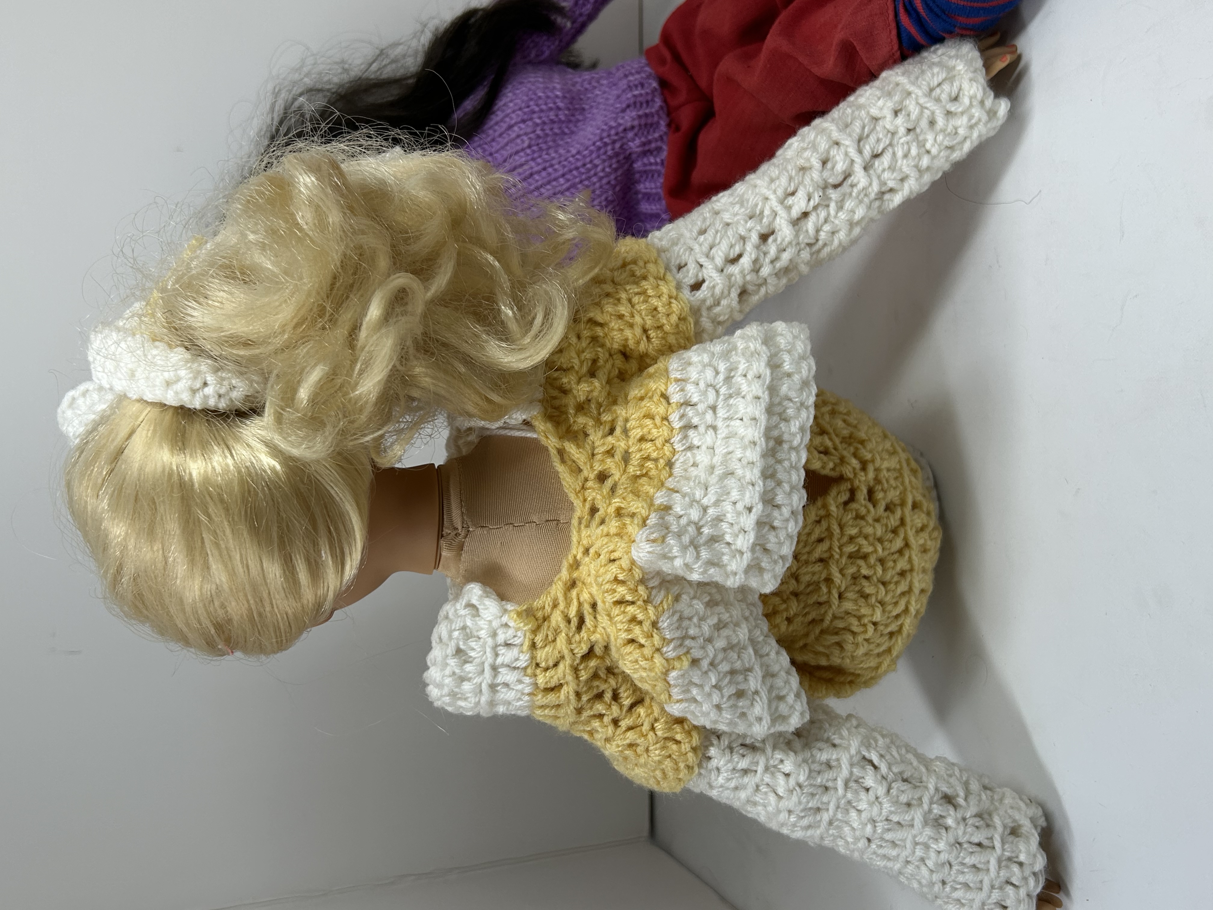TWO MATTEL MY CHILD DOLLS, 1986