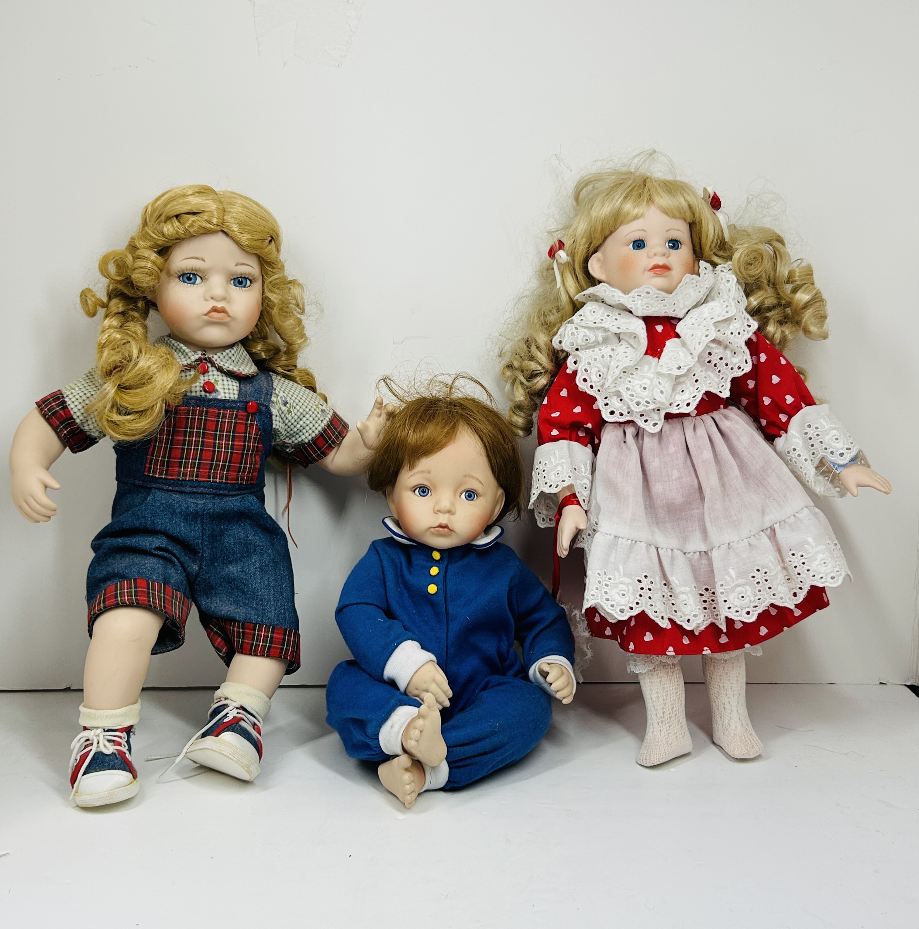 DIANNA EFFNER AND PARADISE GALLERIES PORCELAIN DOLLS, 1991