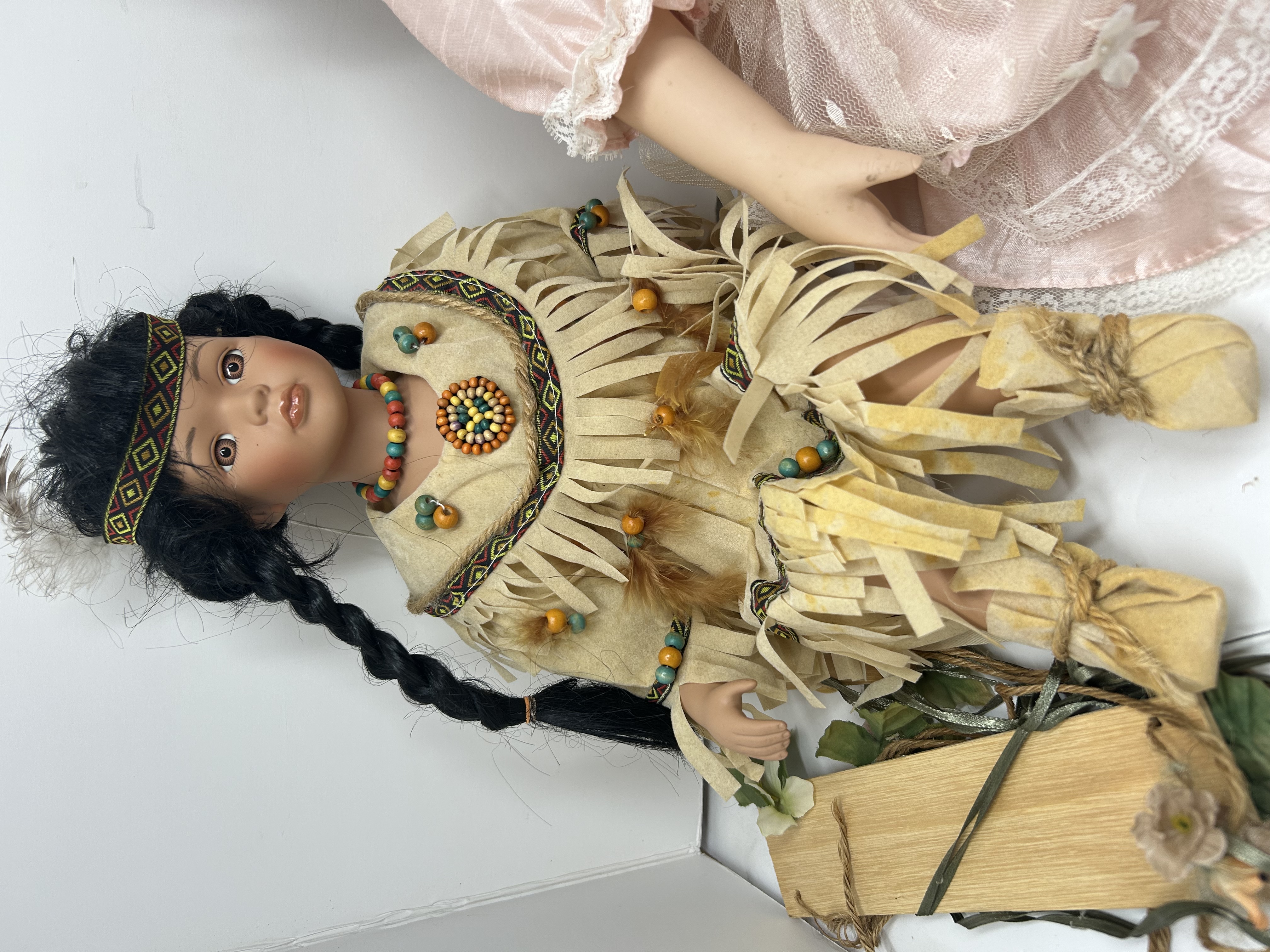 TWO CATHAY AND VICTORIAN DOLLS 1990S