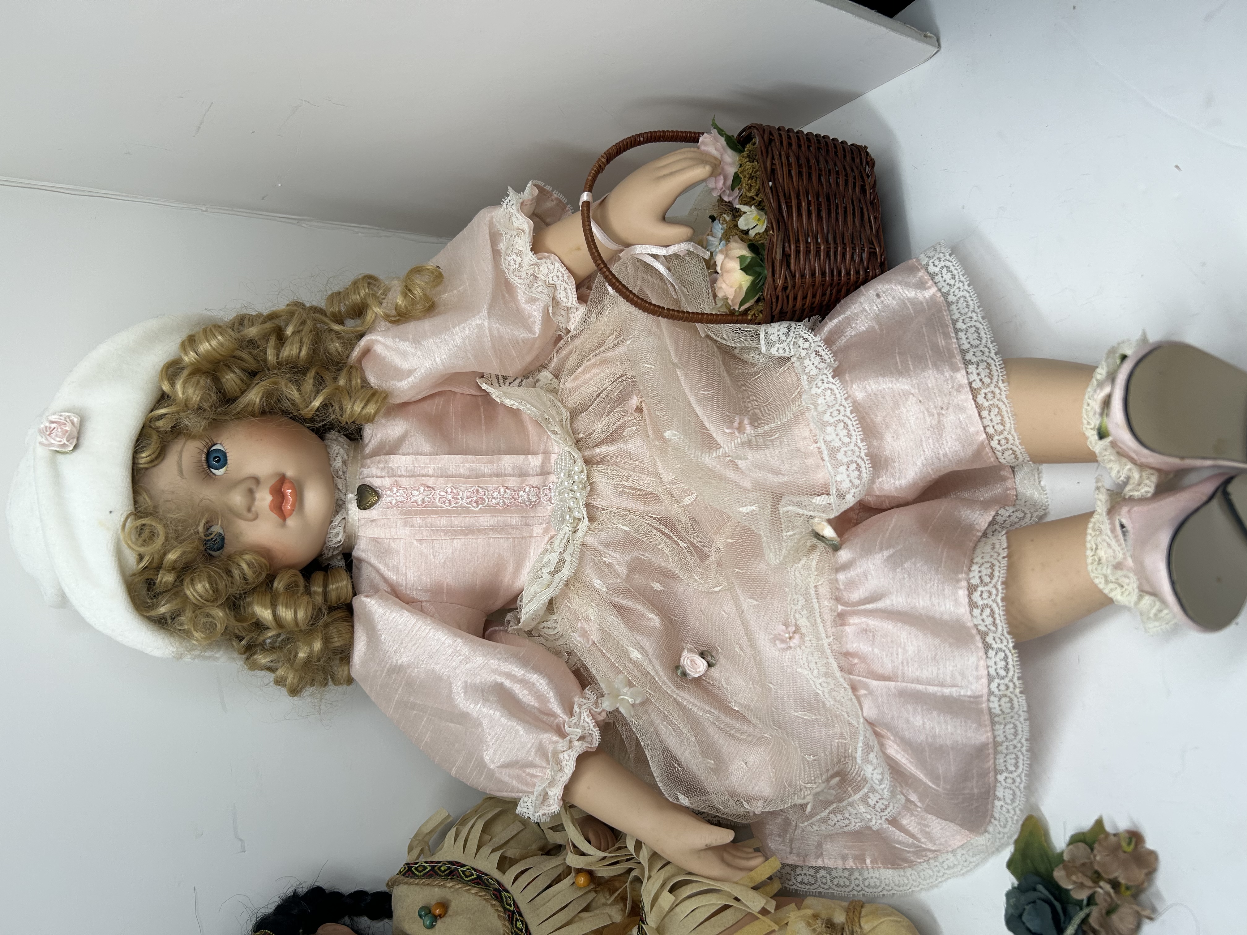 TWO CATHAY AND VICTORIAN DOLLS 1990S