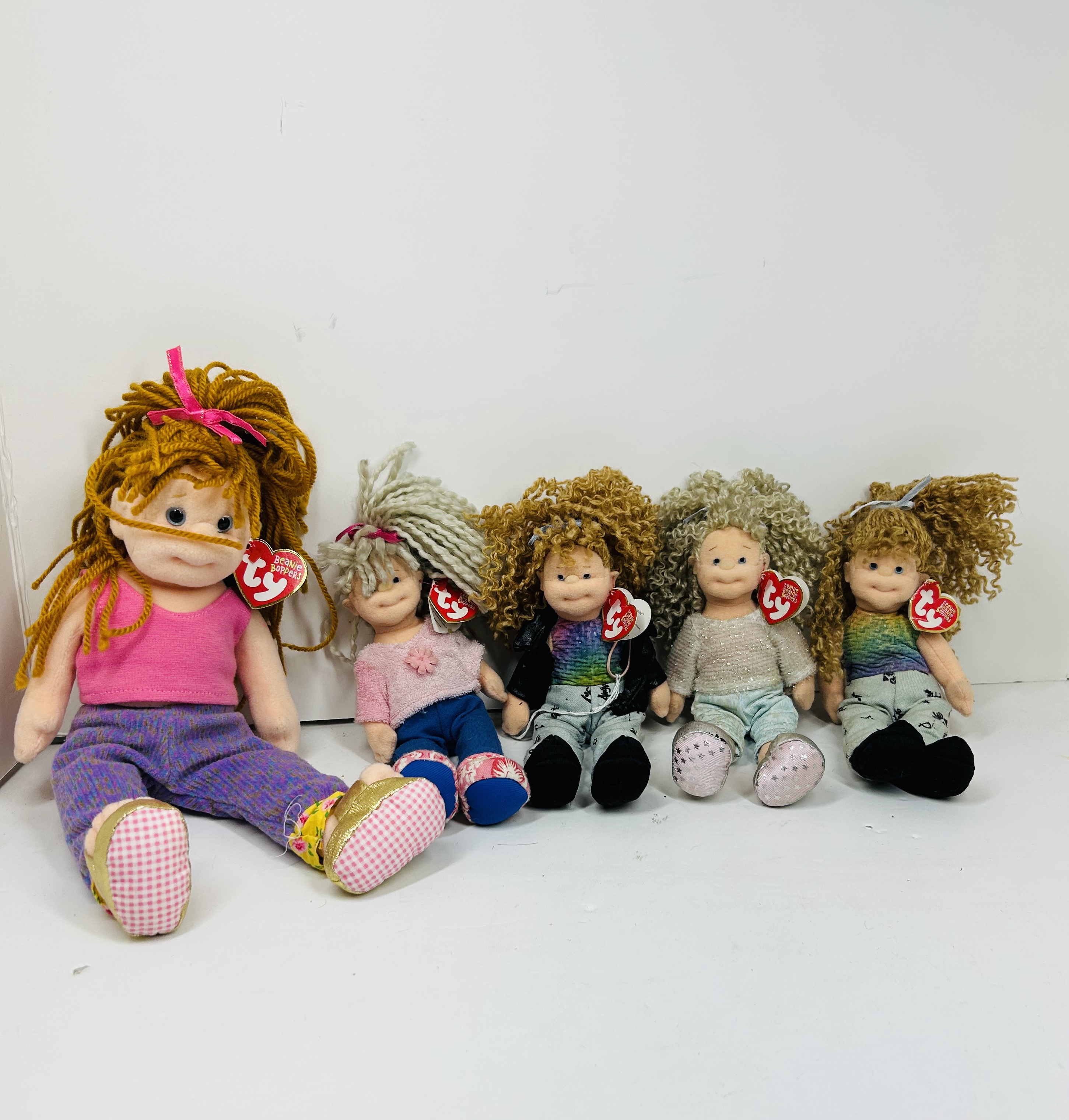 TY BEANIE BOPPER CLOTH DOLLS, 2000S