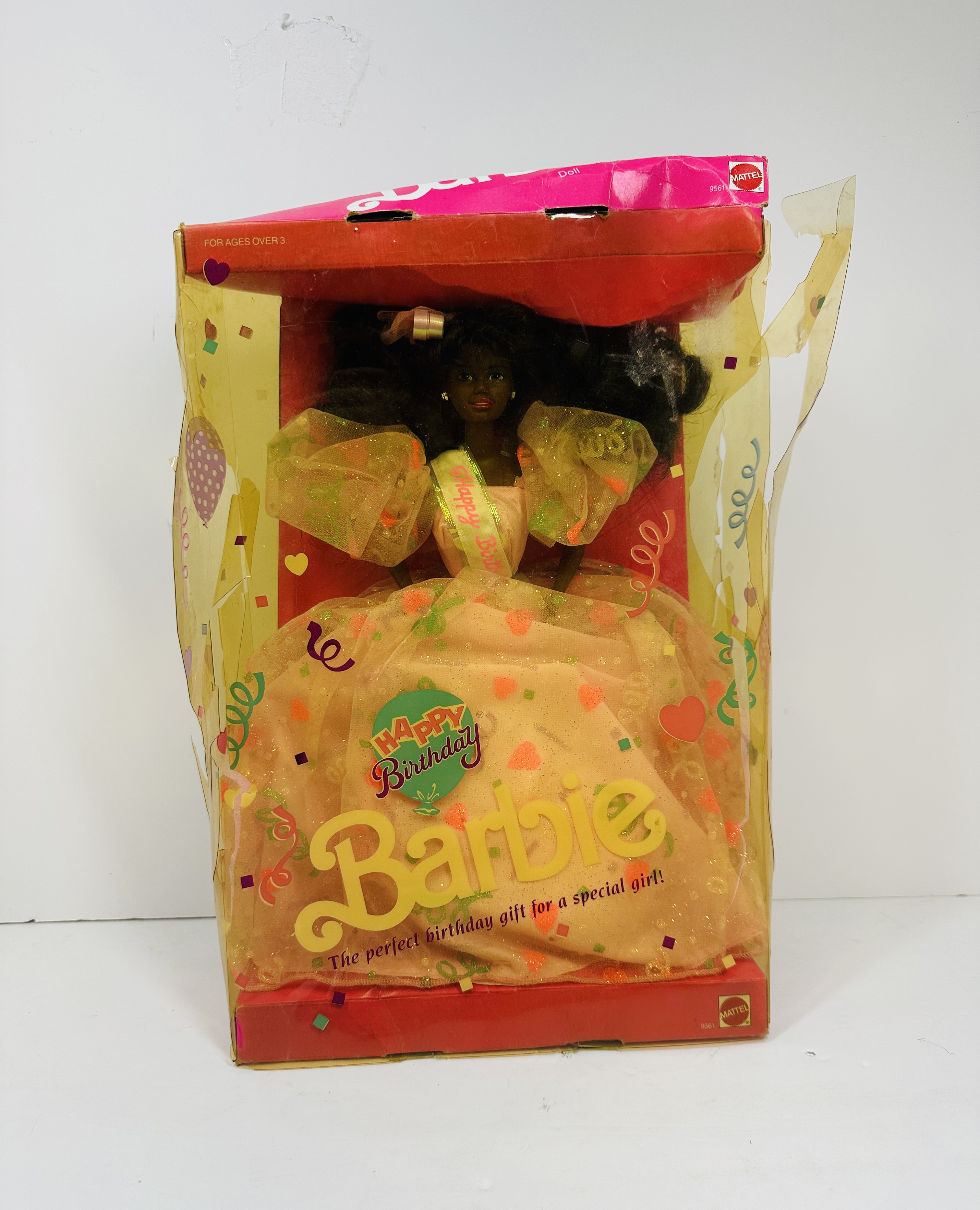 MATTEL AFRICAN AMERICAN BIRTHDAY BARBIE 1990