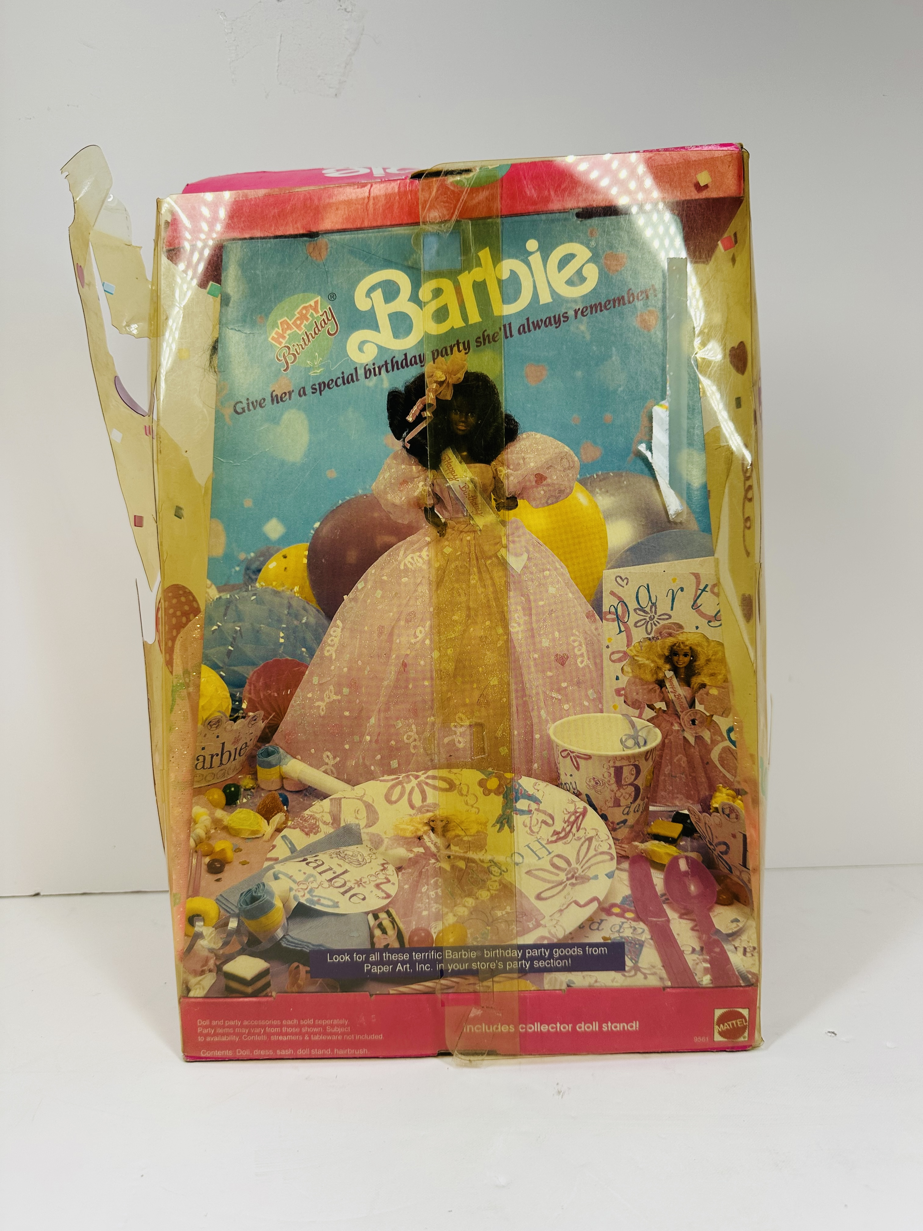 MATTEL AFRICAN AMERICAN BIRTHDAY BARBIE 1990