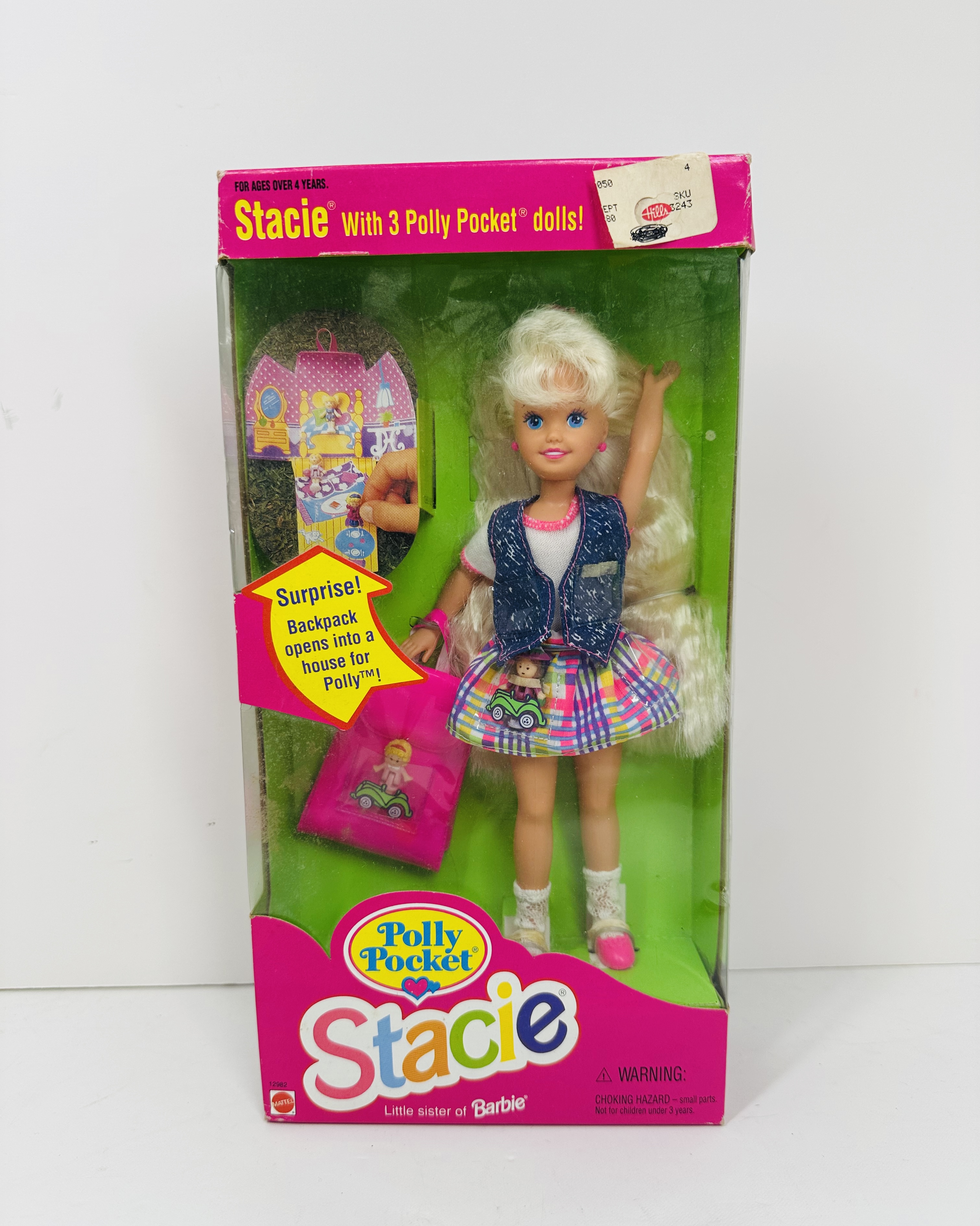 MATTEL STACIE POLLY POCKET DOLL 1994