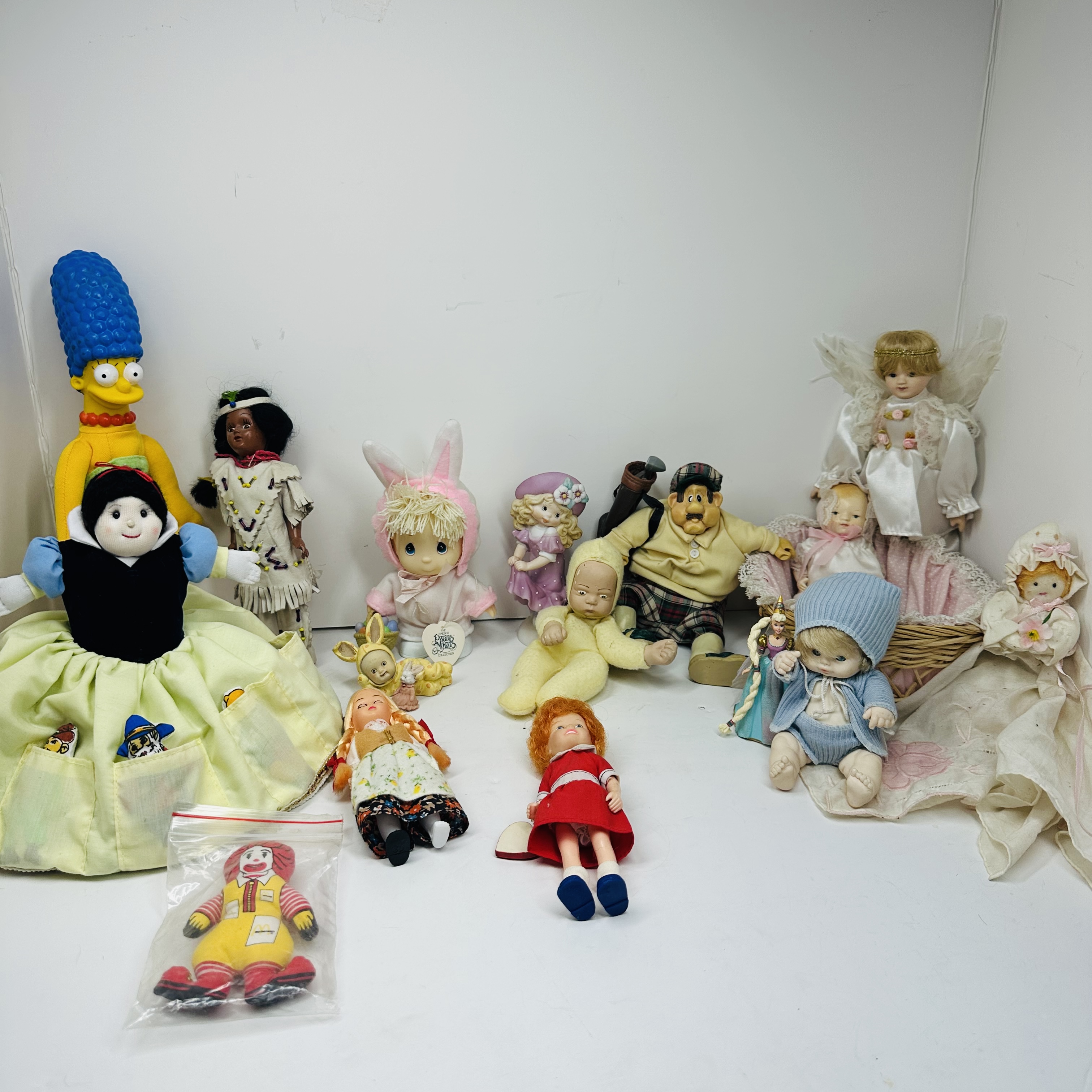 MATTEL AND ENESCO ASSORTED DOLLS