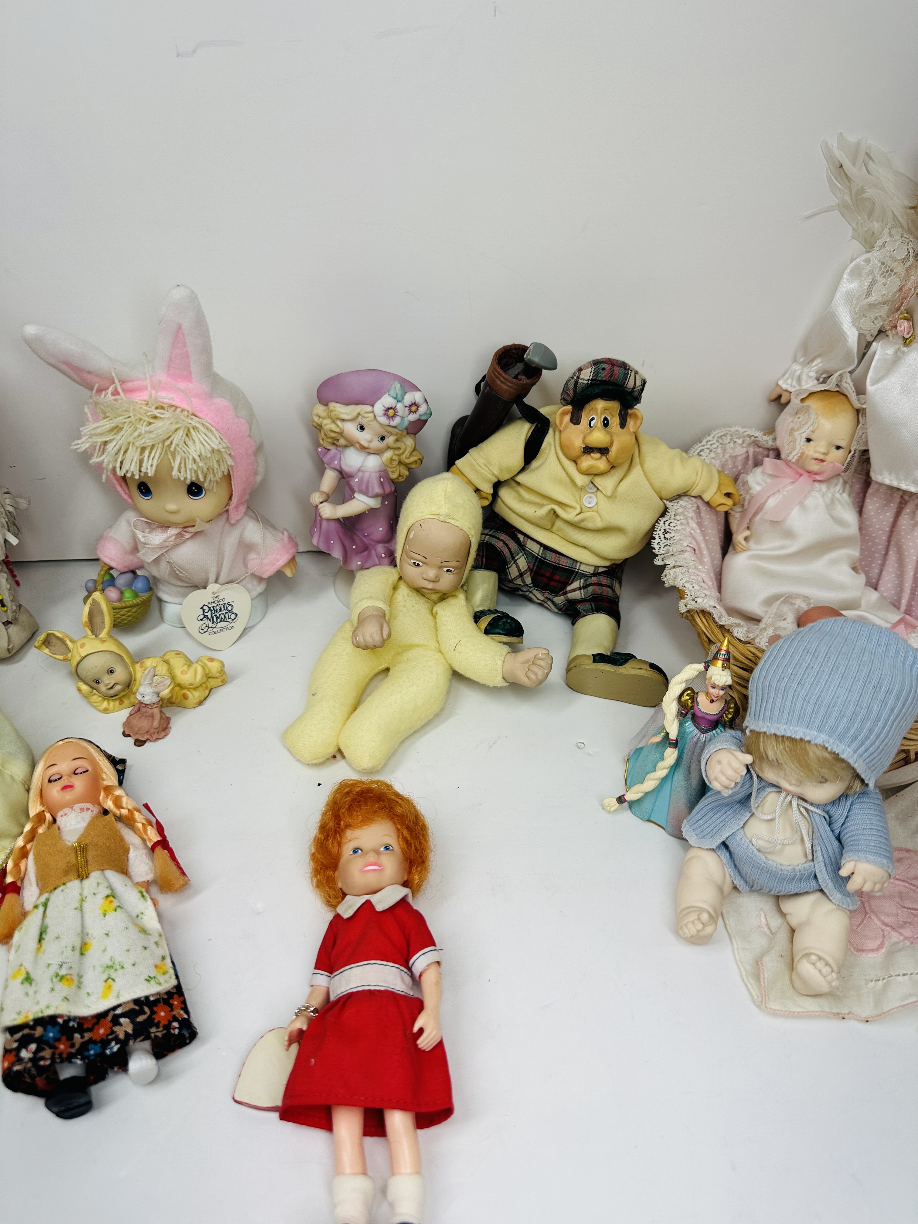 MATTEL AND ENESCO ASSORTED DOLLS