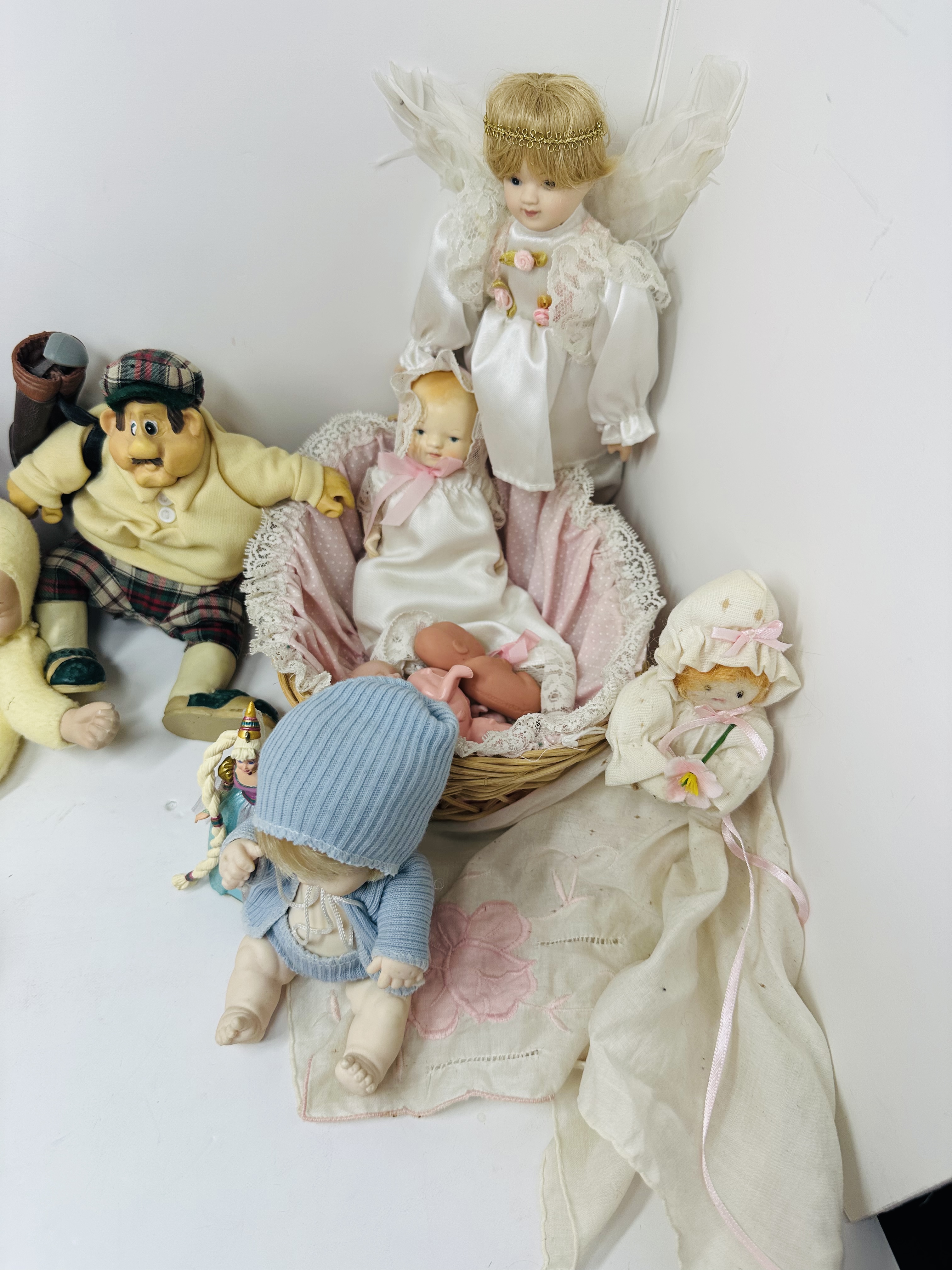 MATTEL AND ENESCO ASSORTED DOLLS