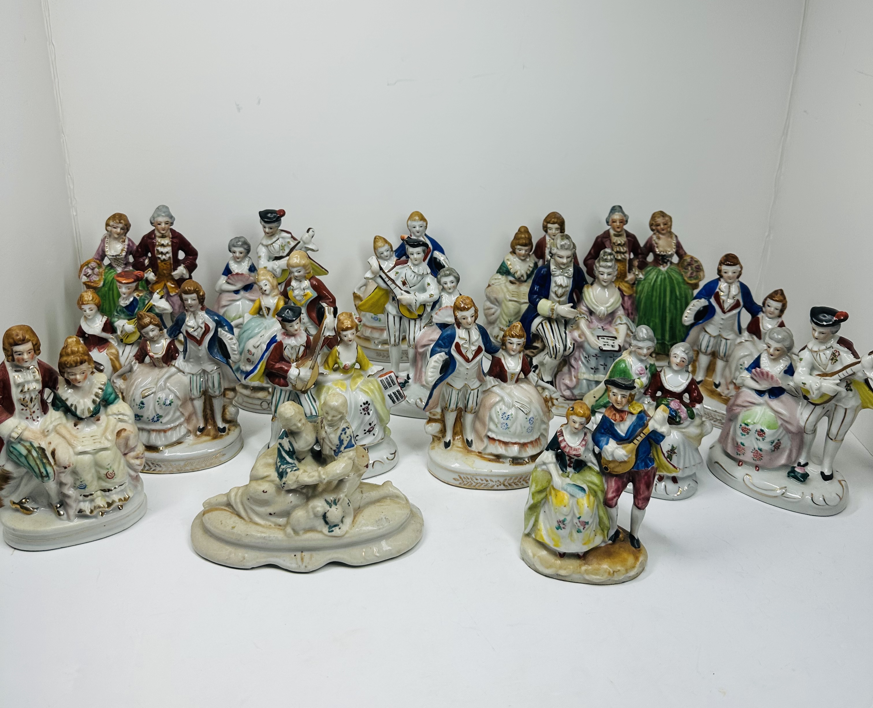 OCCUPIED JAPAN PORCELAIN FIGURINES, C. 1950
