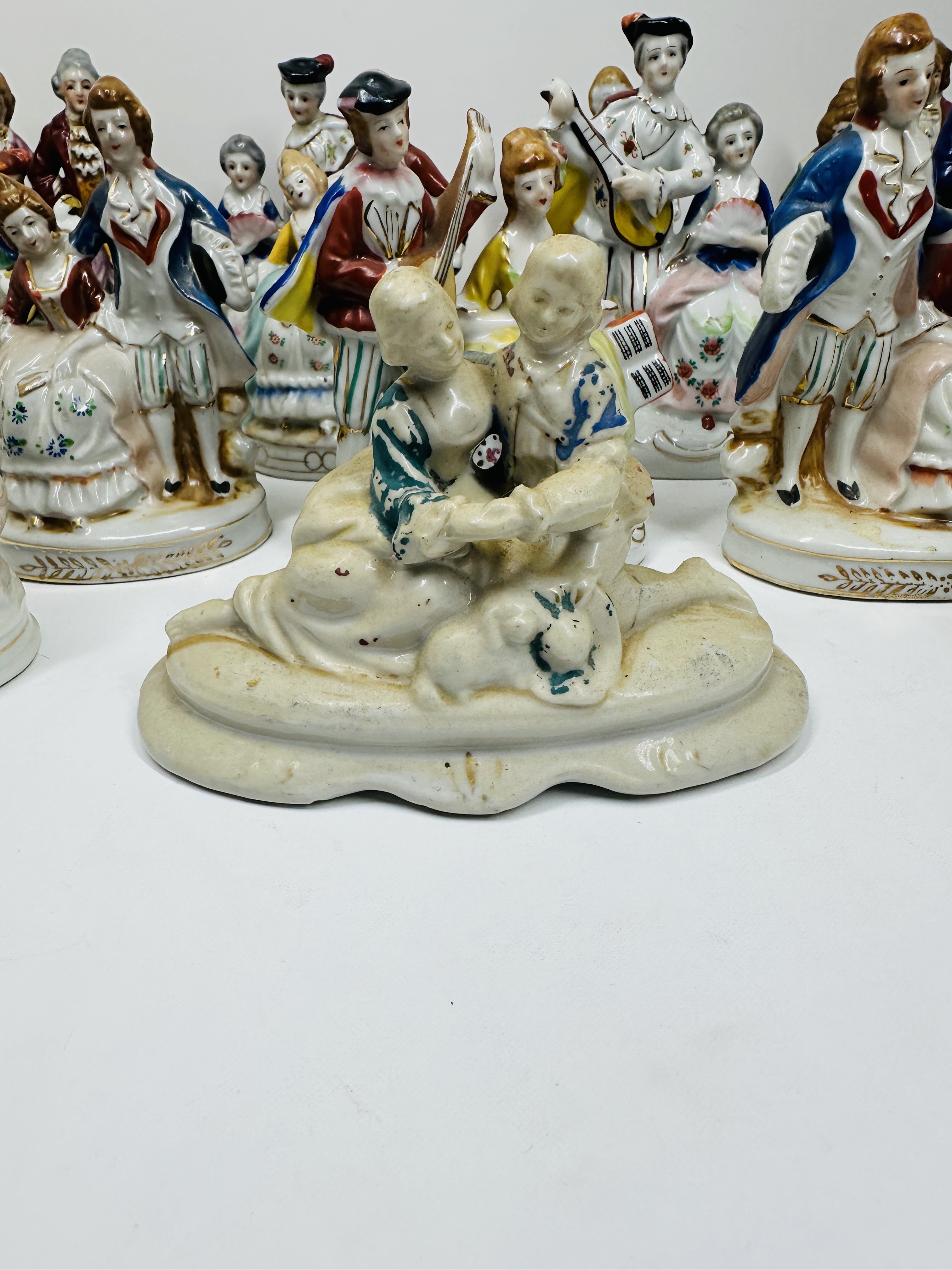 OCCUPIED JAPAN PORCELAIN FIGURINES, C. 1950