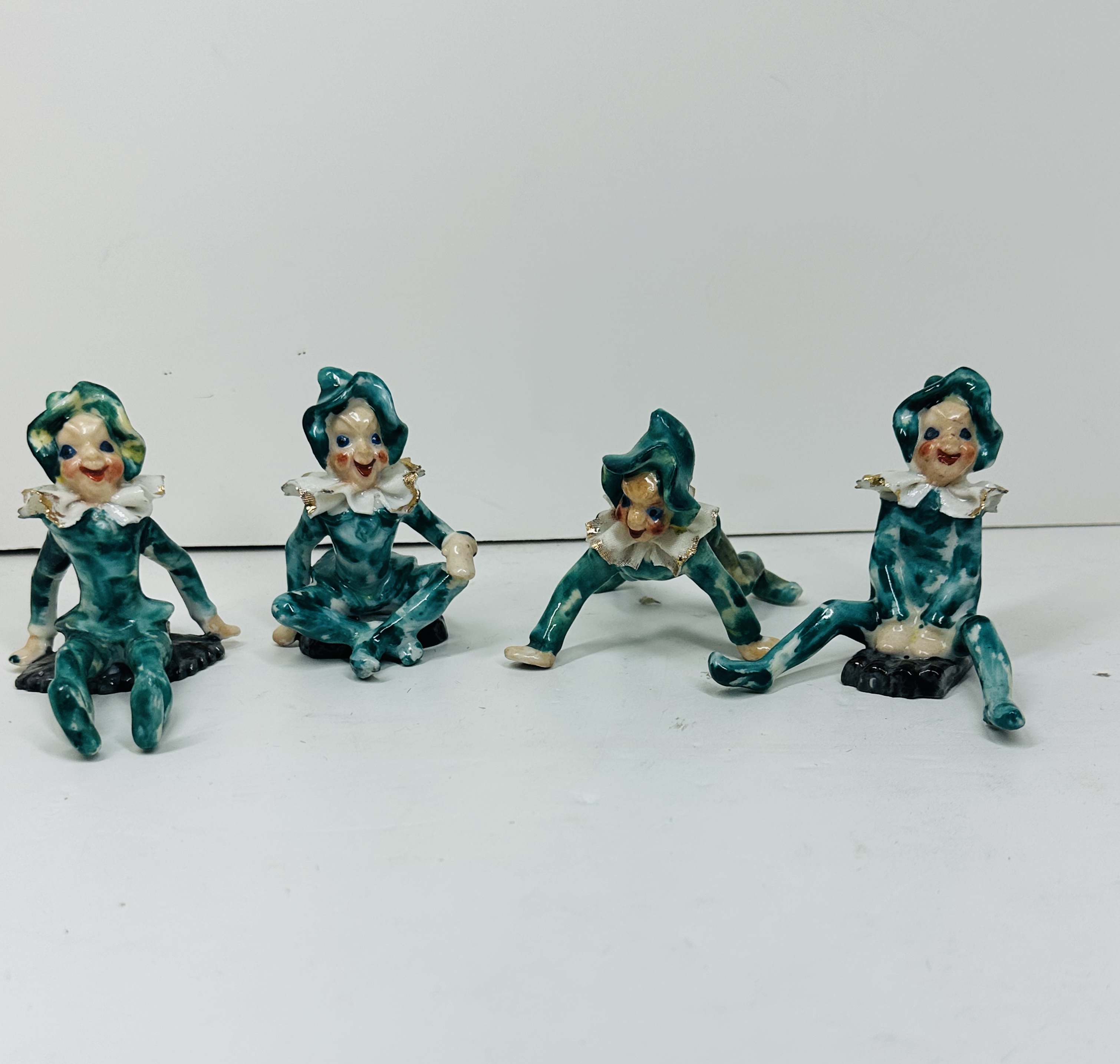 OCCUPIED JAPAN CERAMIC PIXIE ELVES