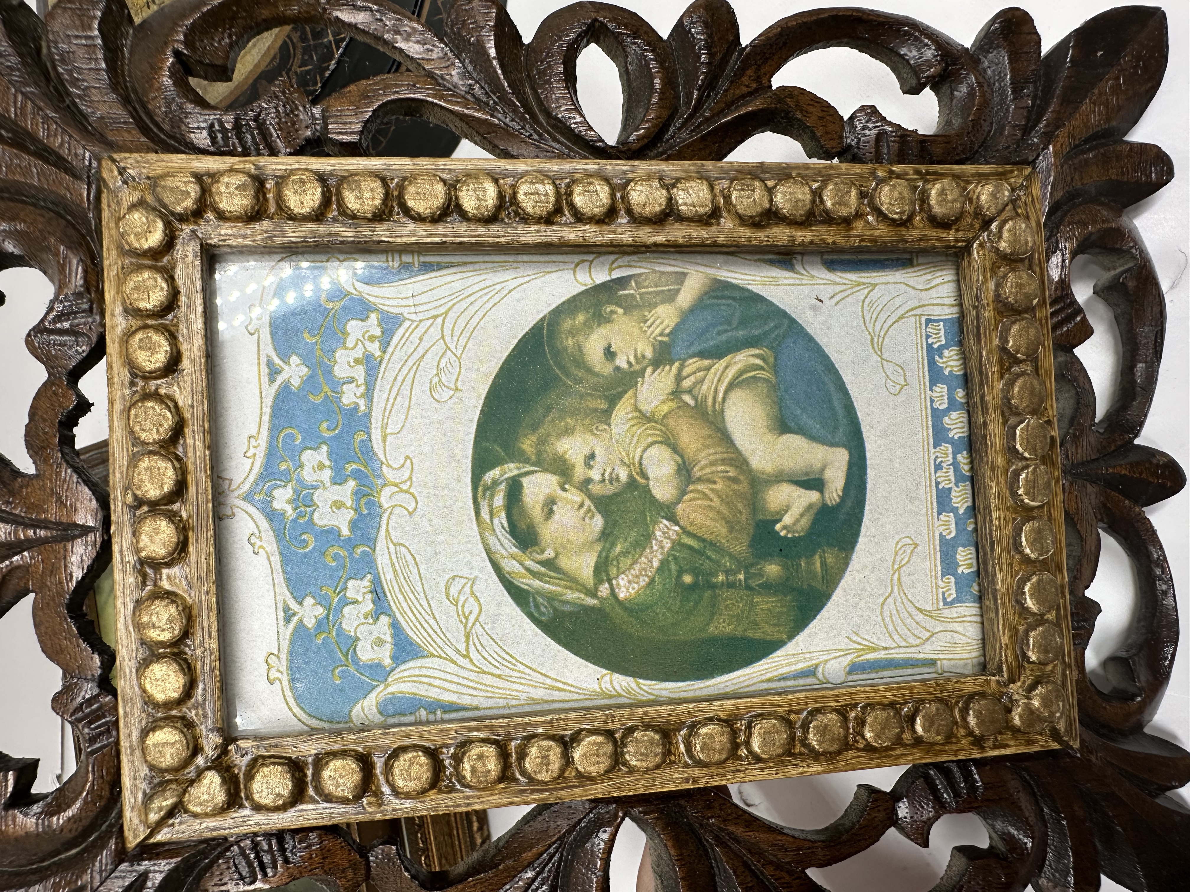 VINTAGE WOOD AND CELLULOID OBJECTS