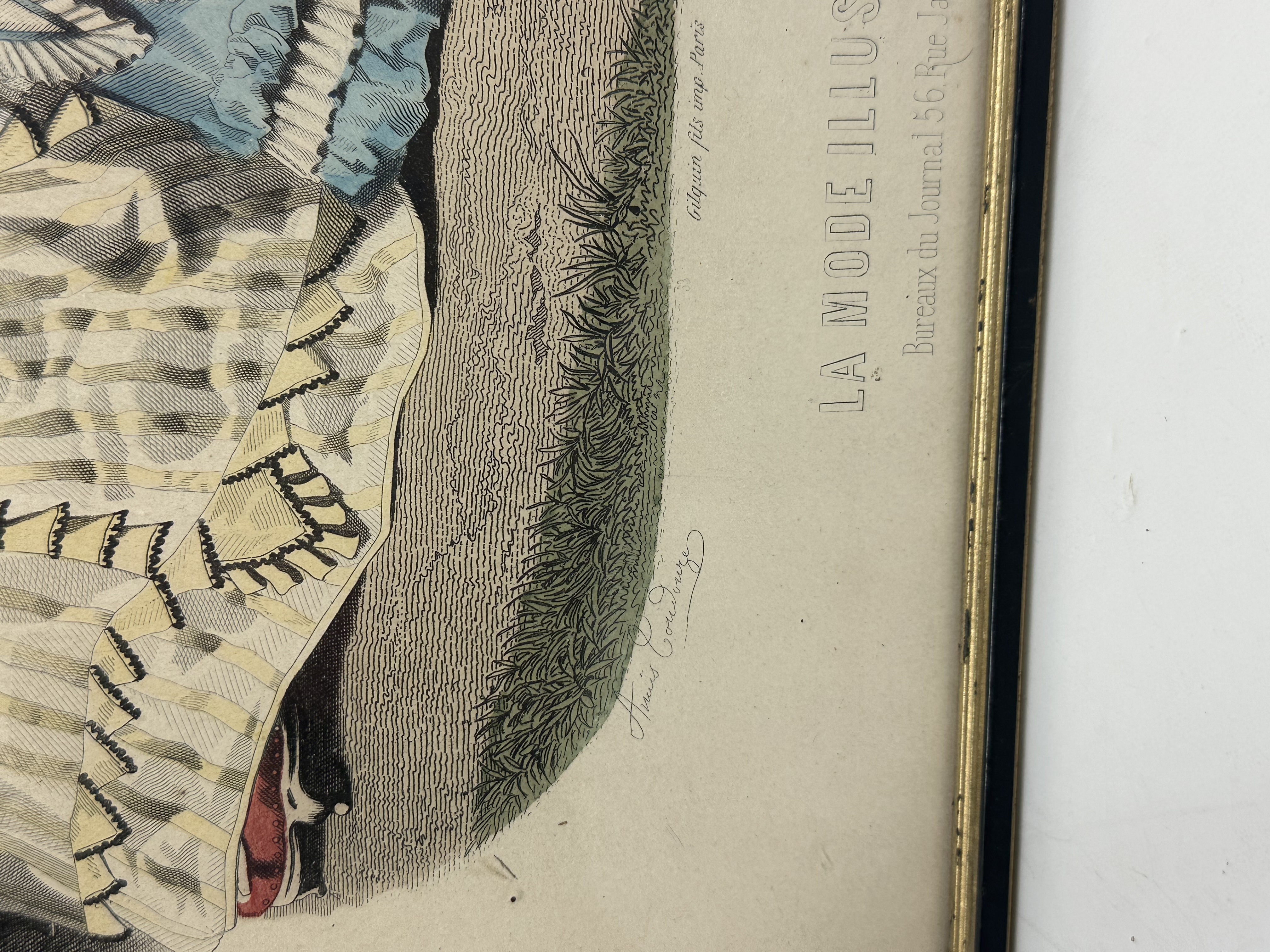 ANAÏS TOUDOUZE PAIR FASHION ENGRAVINGS