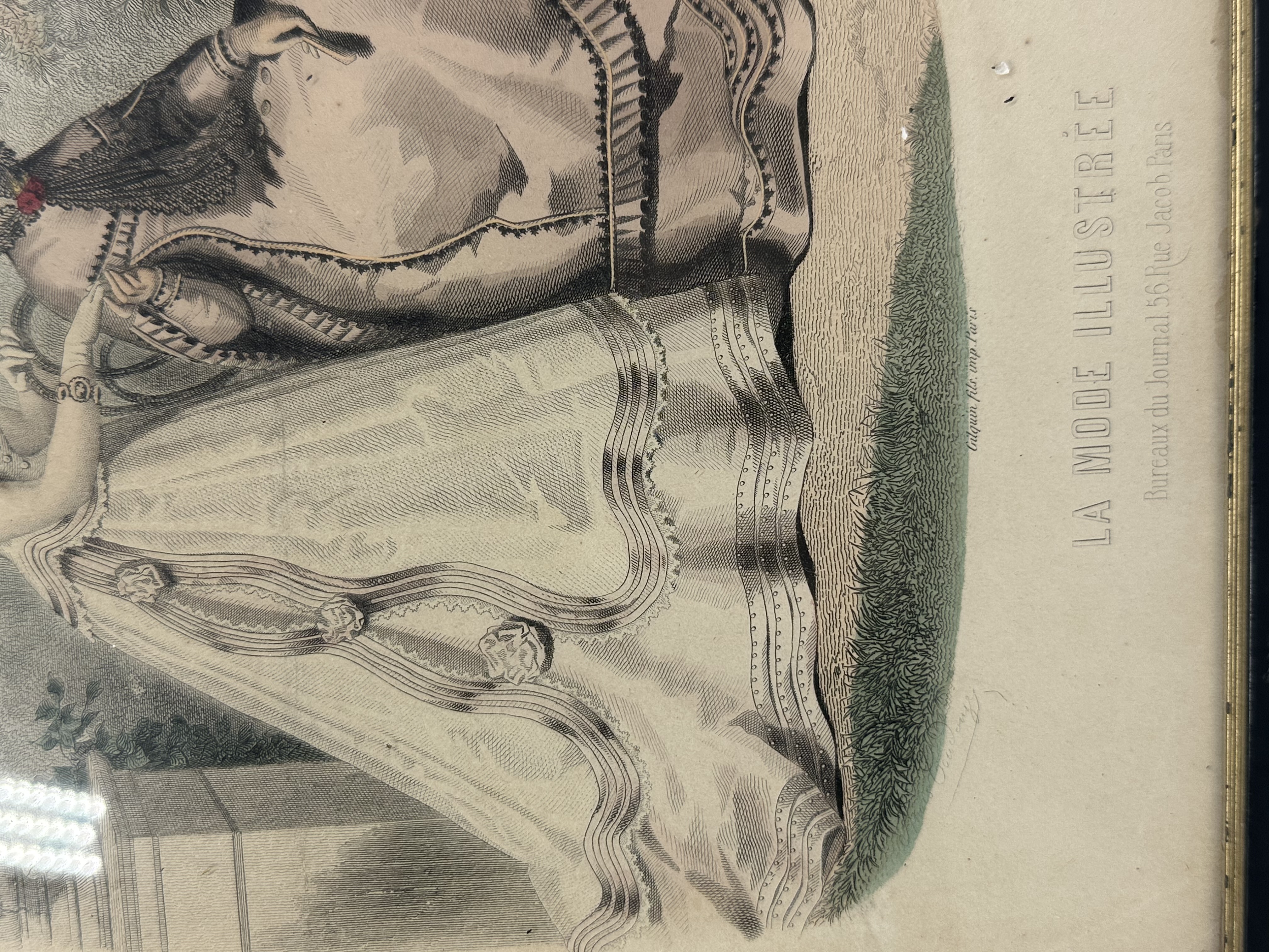 ANAÏS TOUDOUZE PAIR FASHION ENGRAVINGS