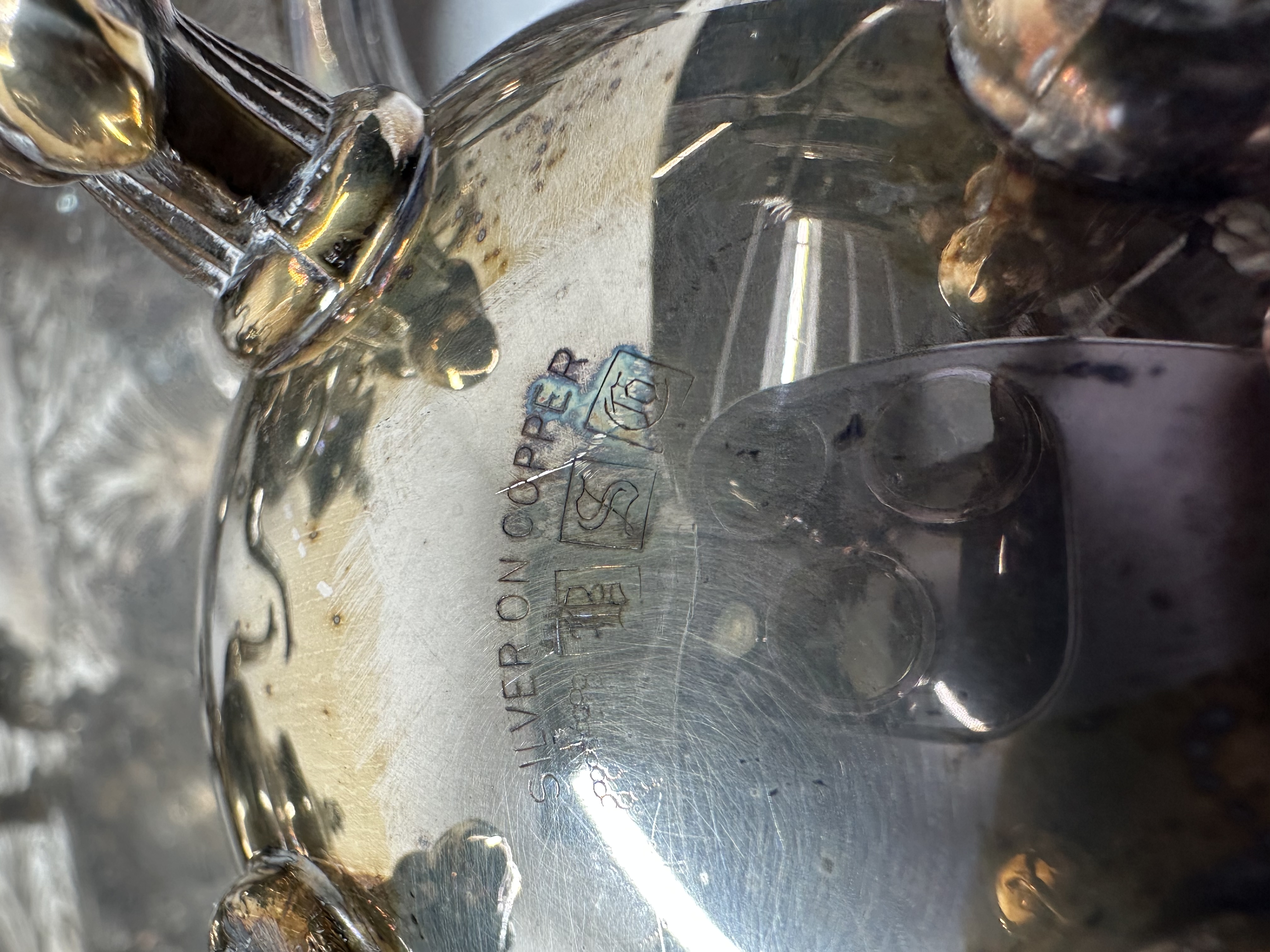 BIRMINGHAM SILVER CO. TEA SERVICE, 20TH CENTURY