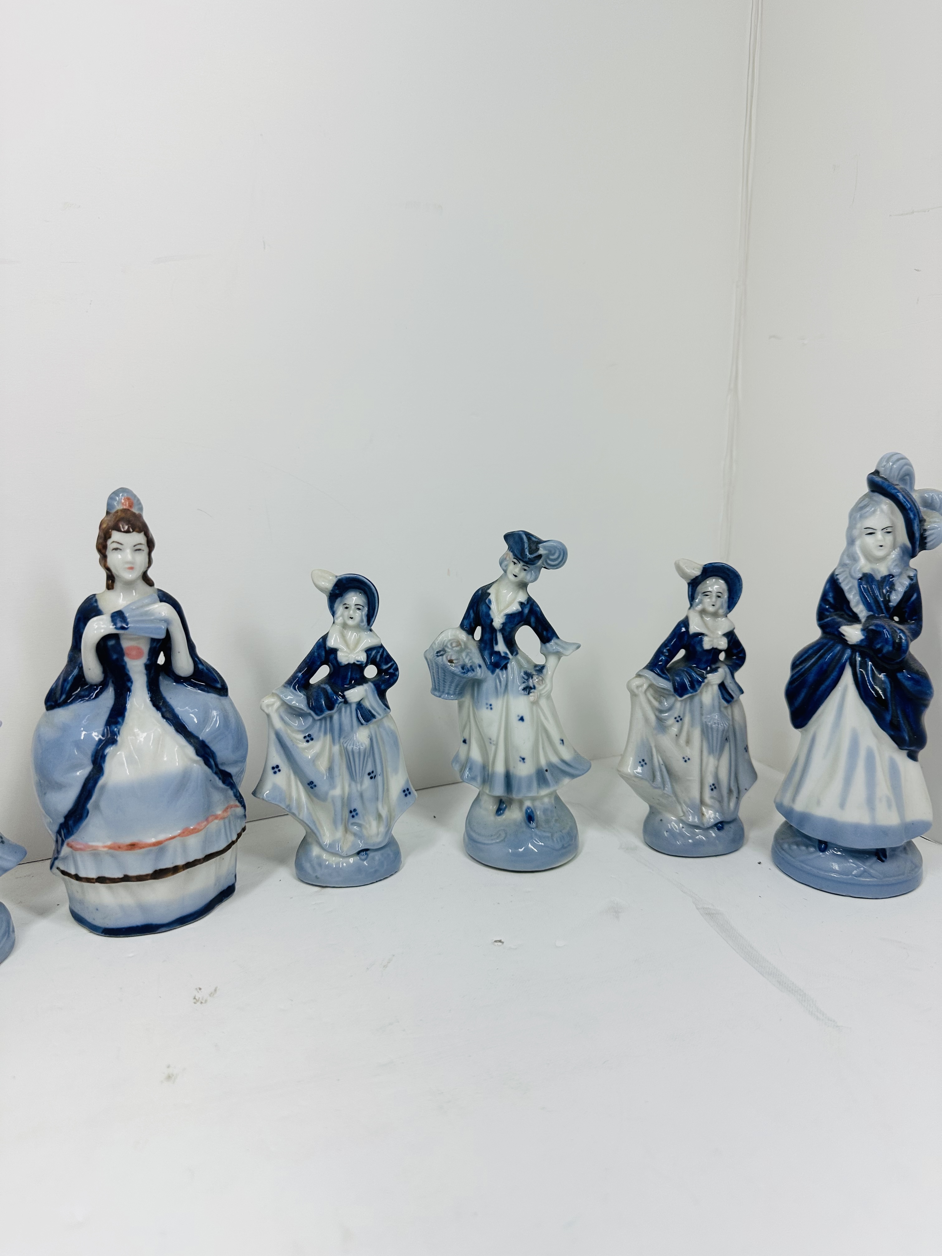 OCCUPIED JAPAN PORCELAIN LADY FIGURINES