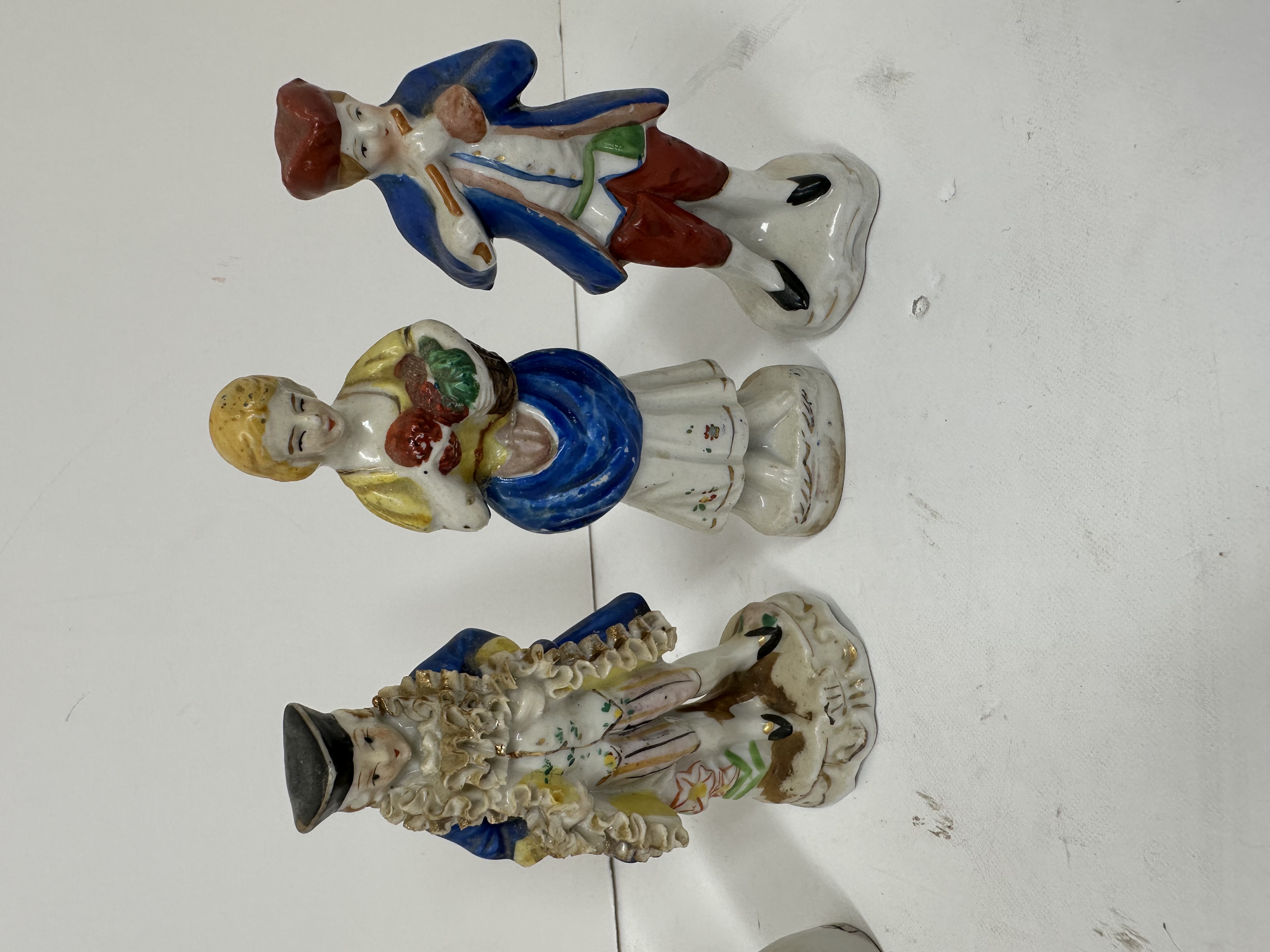 SIX OCCUPIED JAPAN PORCELAIN FIGURES, CIRCA 1950