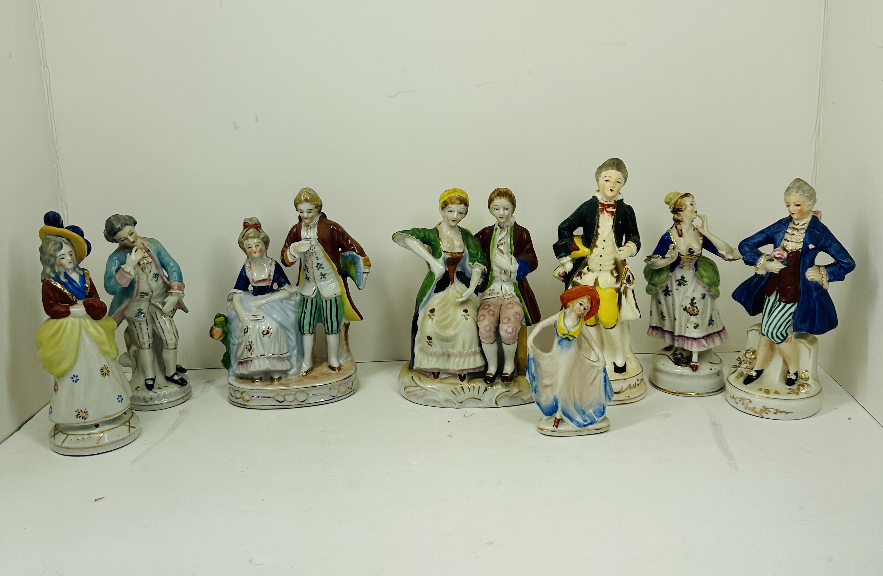 OCCUPIED JAPAN PORCELAIN FIGURINES 1945-1952