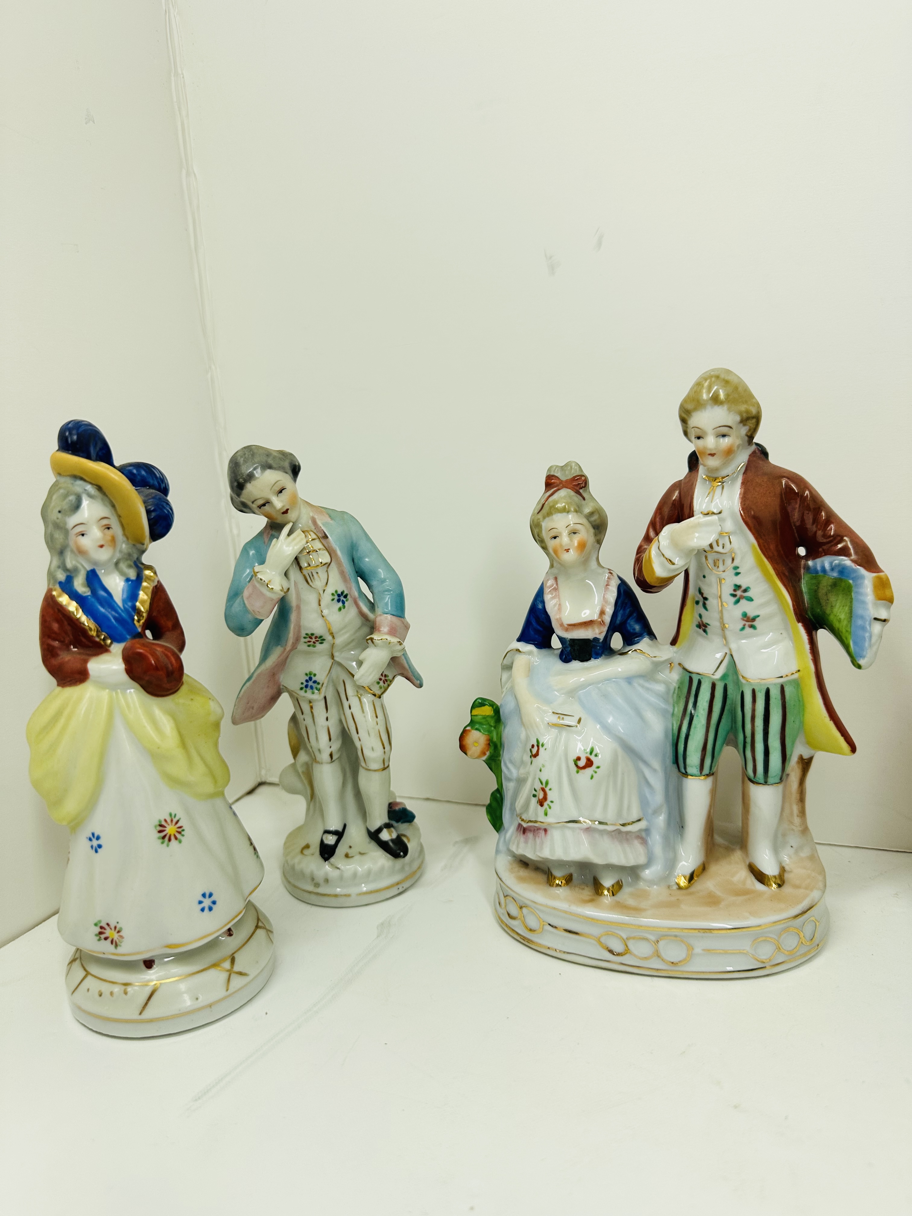 OCCUPIED JAPAN PORCELAIN FIGURINES 1945-1952