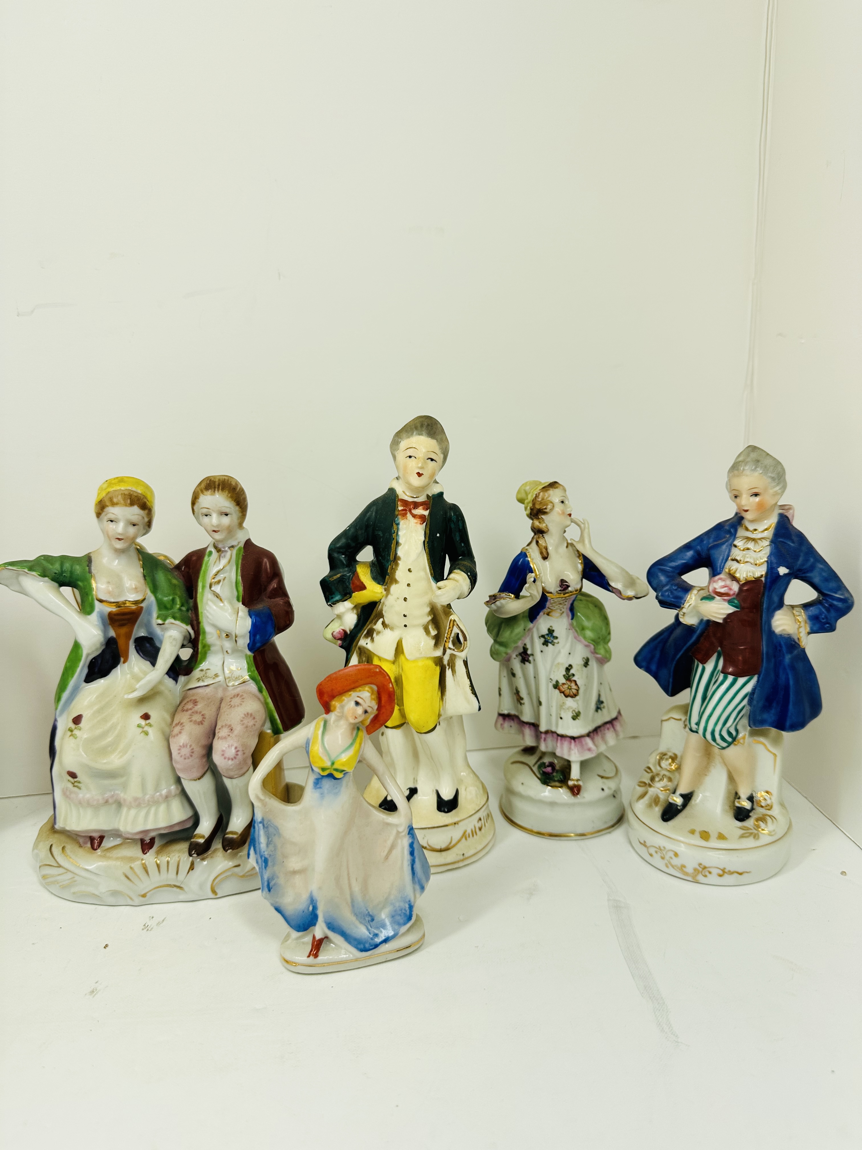 OCCUPIED JAPAN PORCELAIN FIGURINES 1945-1952