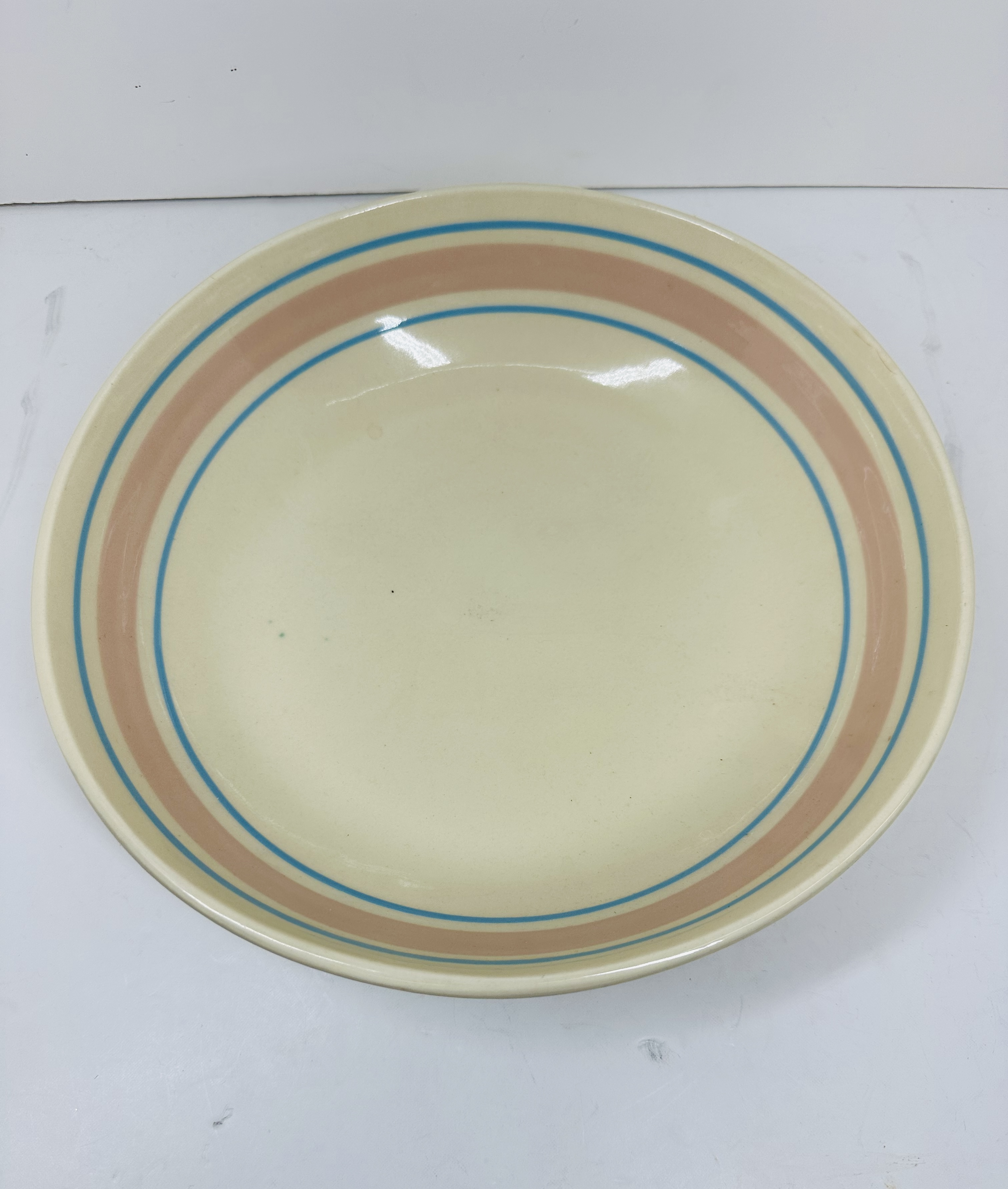 MCCOY STONECRAFT CERAMIC SERVING BOWL, 1970S