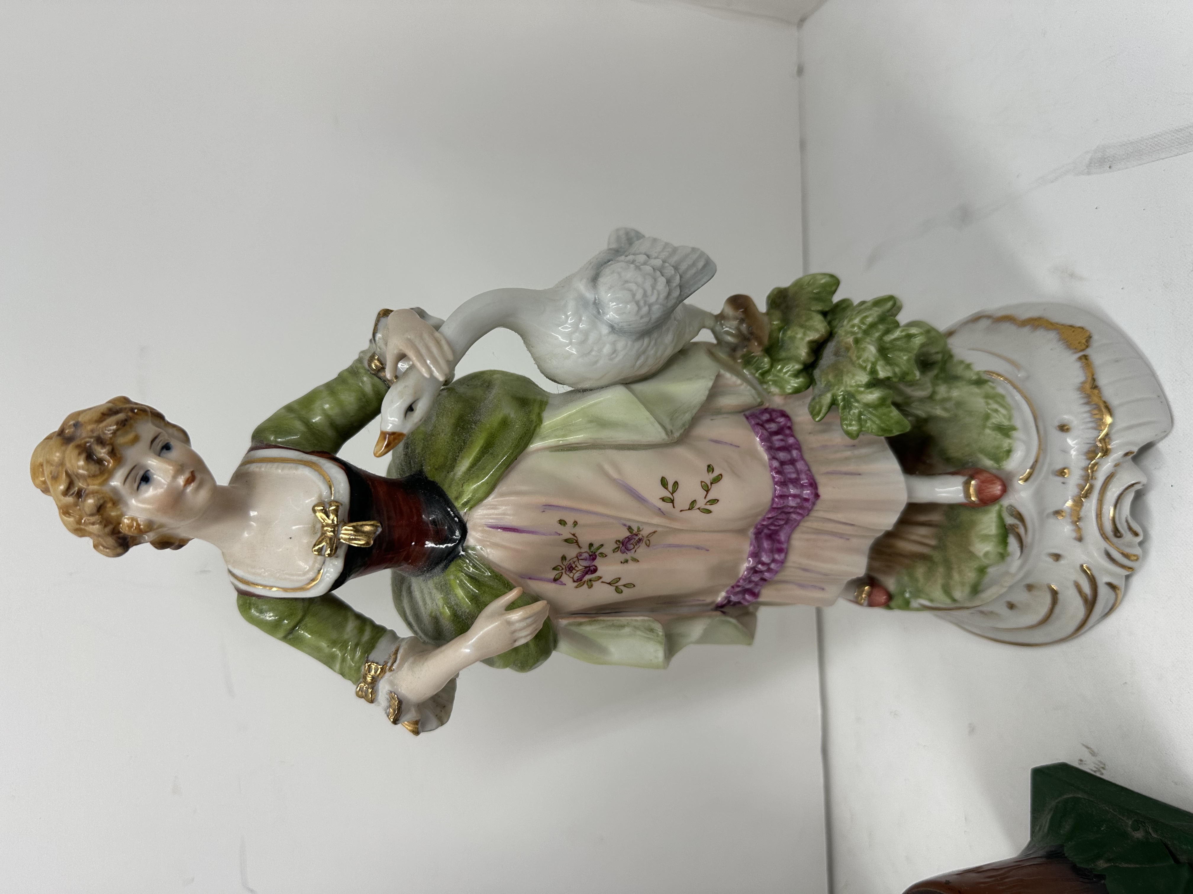 OCCUPIED JAPAN AND PORCELAIN FIGURAL TRIO