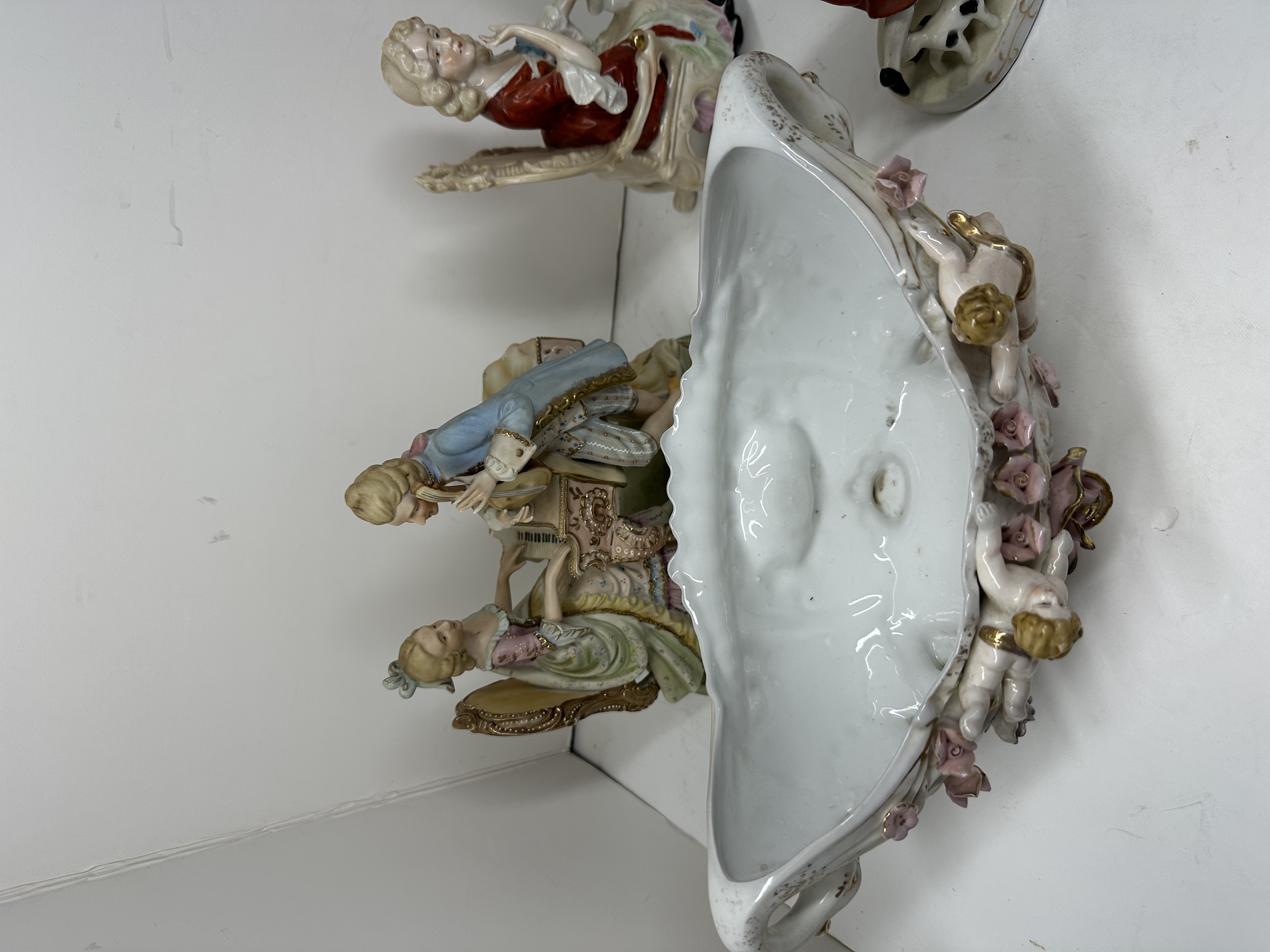 SITZENDORF AND VON SCHIERHOLZ PORCELAIN, 20TH CENTURY