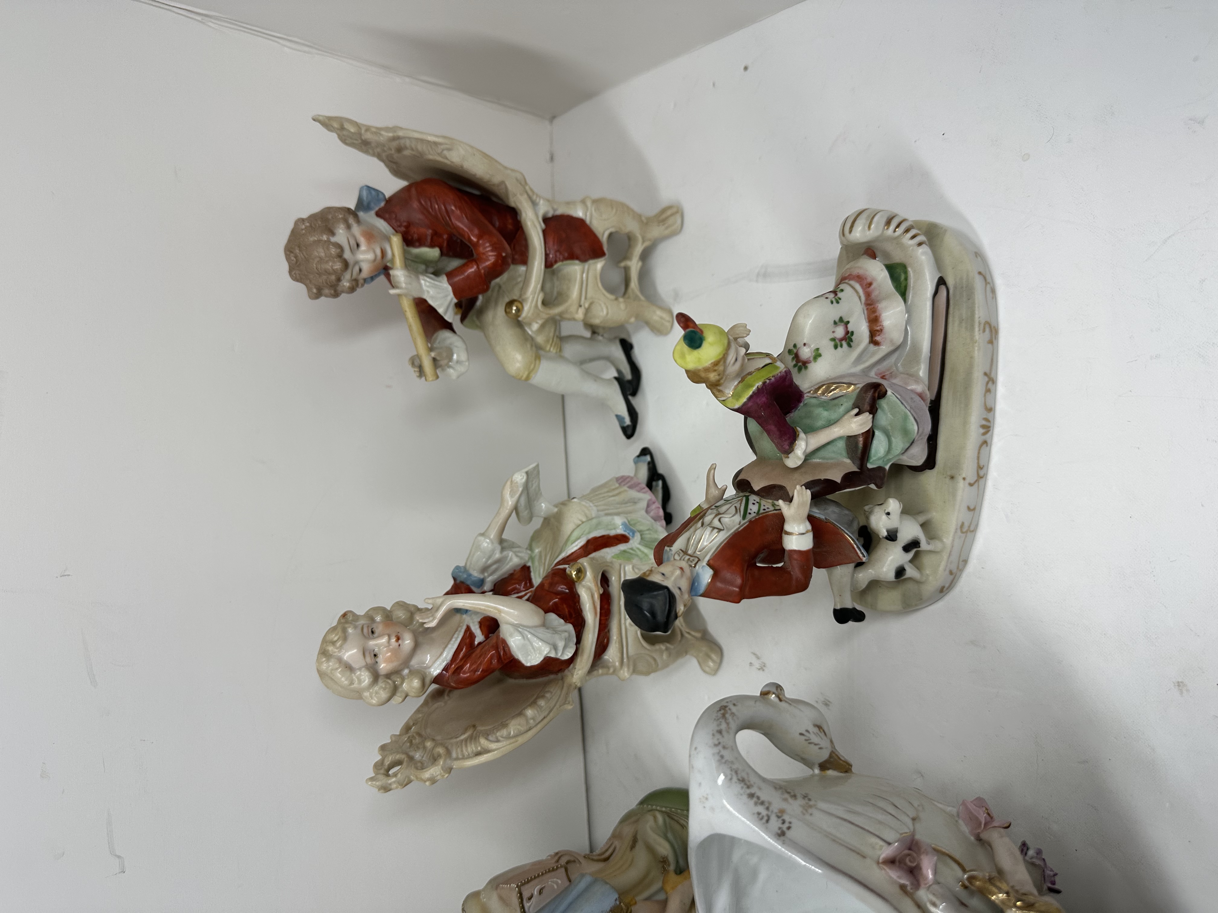 SITZENDORF AND VON SCHIERHOLZ PORCELAIN, 20TH CENTURY
