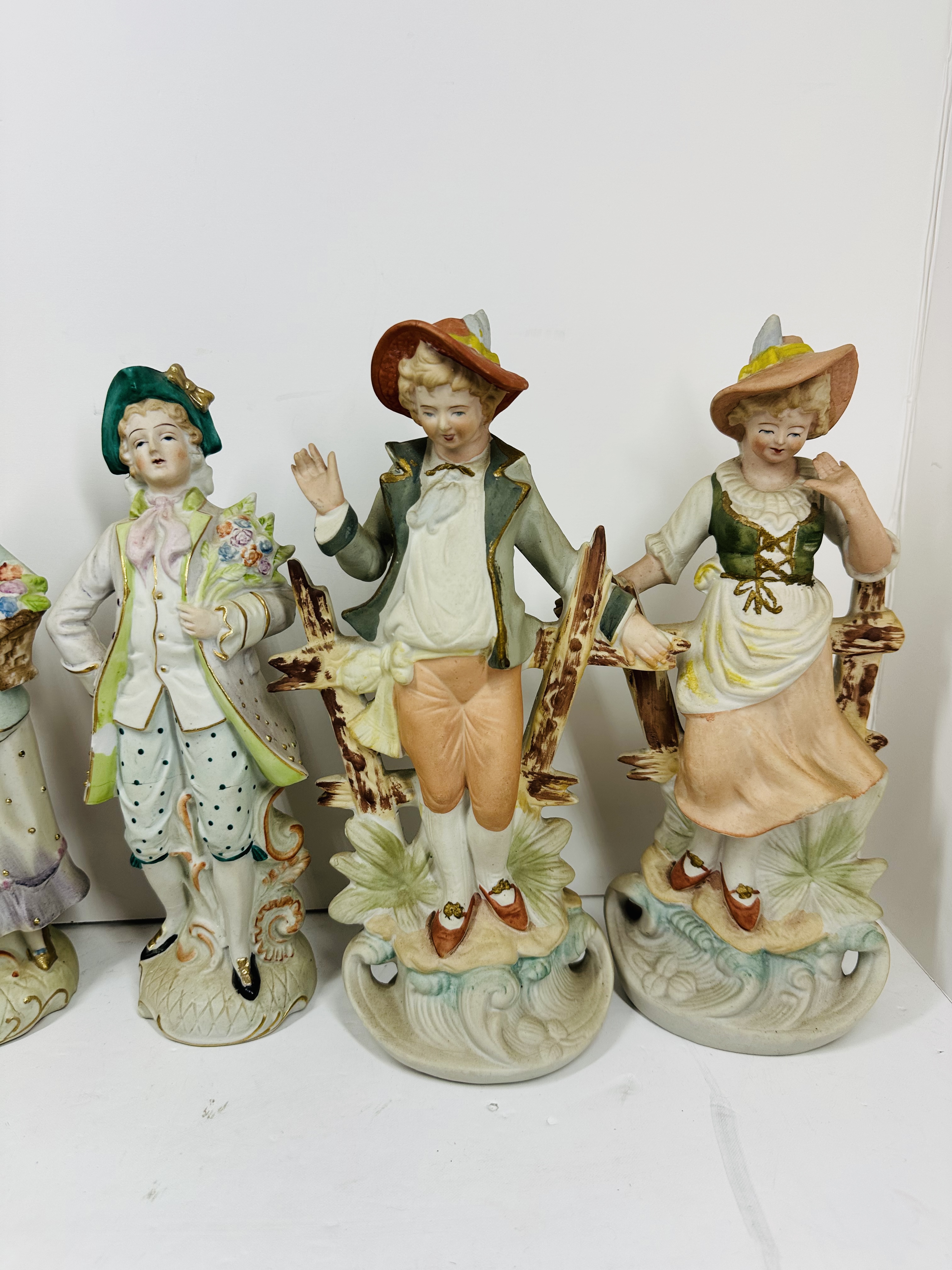 OCCUPIED JAPAN PORCELAIN FIGURINE COLLECTION