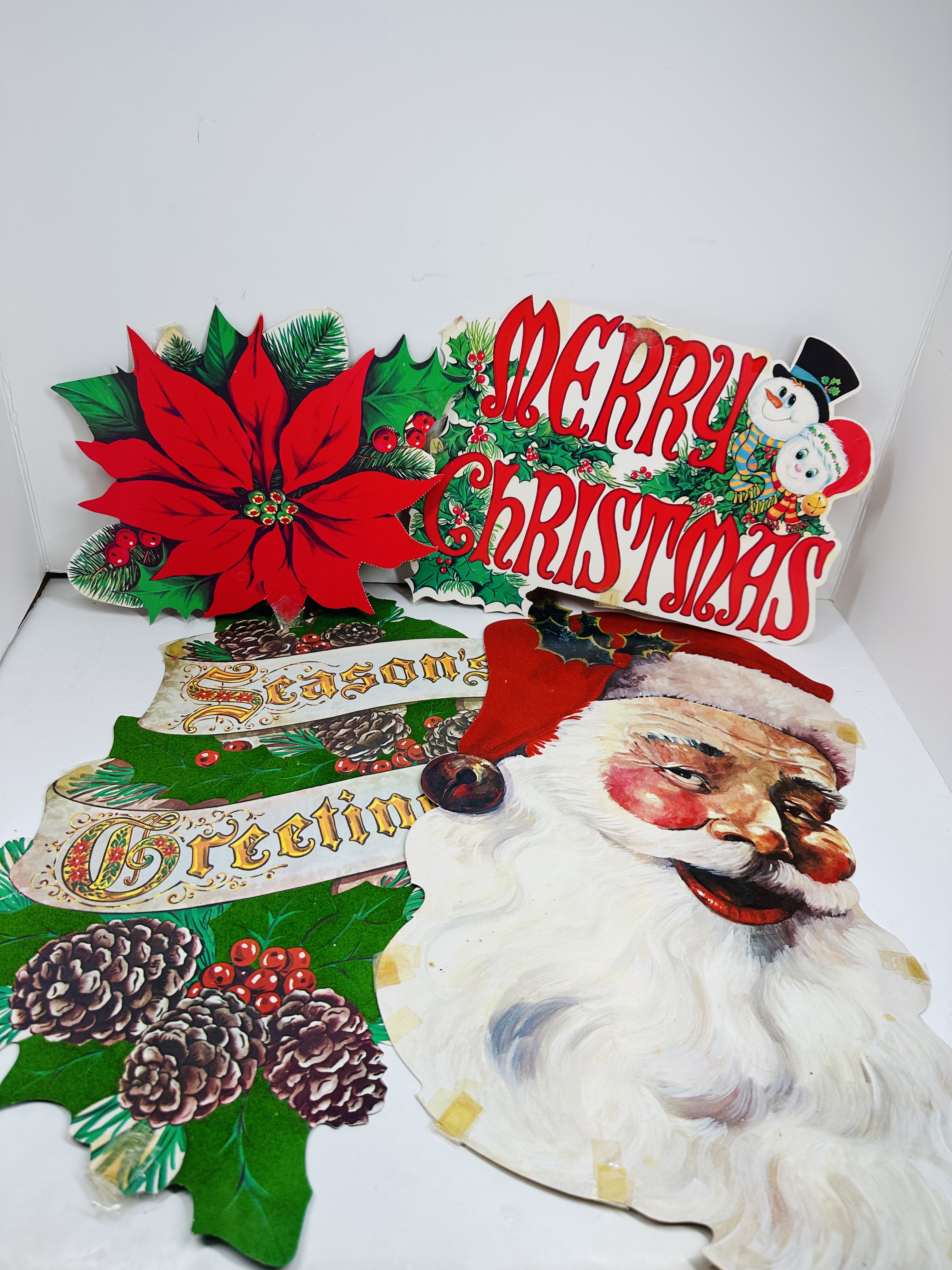 LOBE SPEER CARDBOARD CHRISTMAS DIE-CUTS